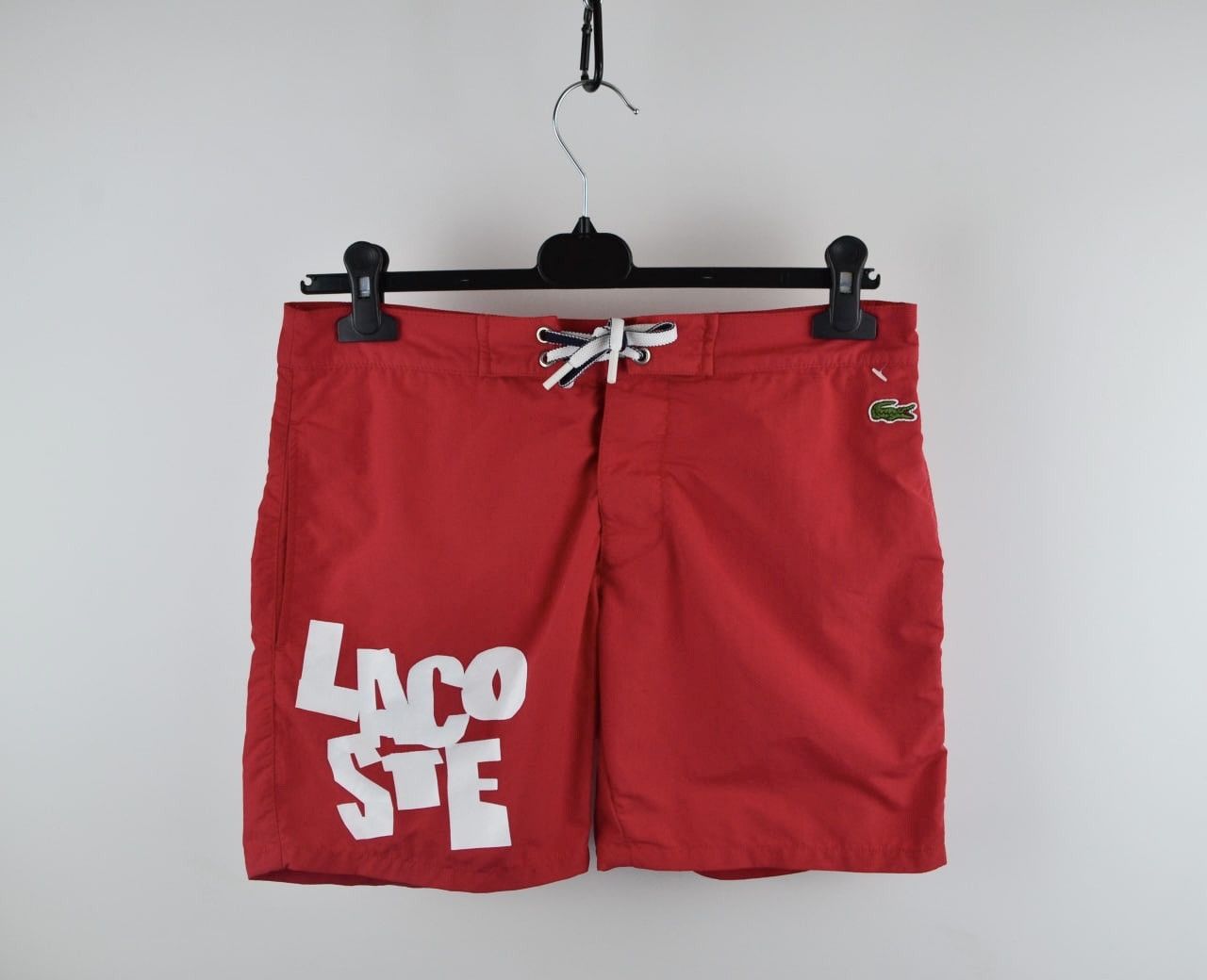 Lacoste Lacoste Shorts Mens Red Size S Size US 30 / EU 46 - 1 Thumbnail