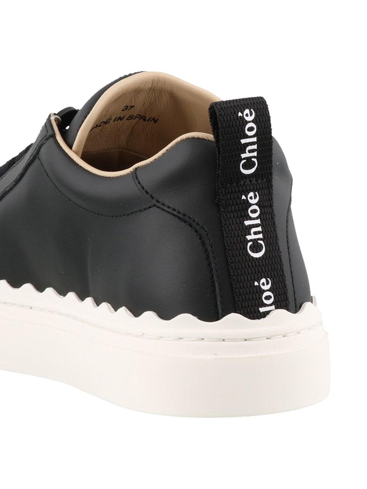 Chloe o1y0825 Low-Top Sneakers in Black Size US 5 / IT 35 - 4 Thumbnail