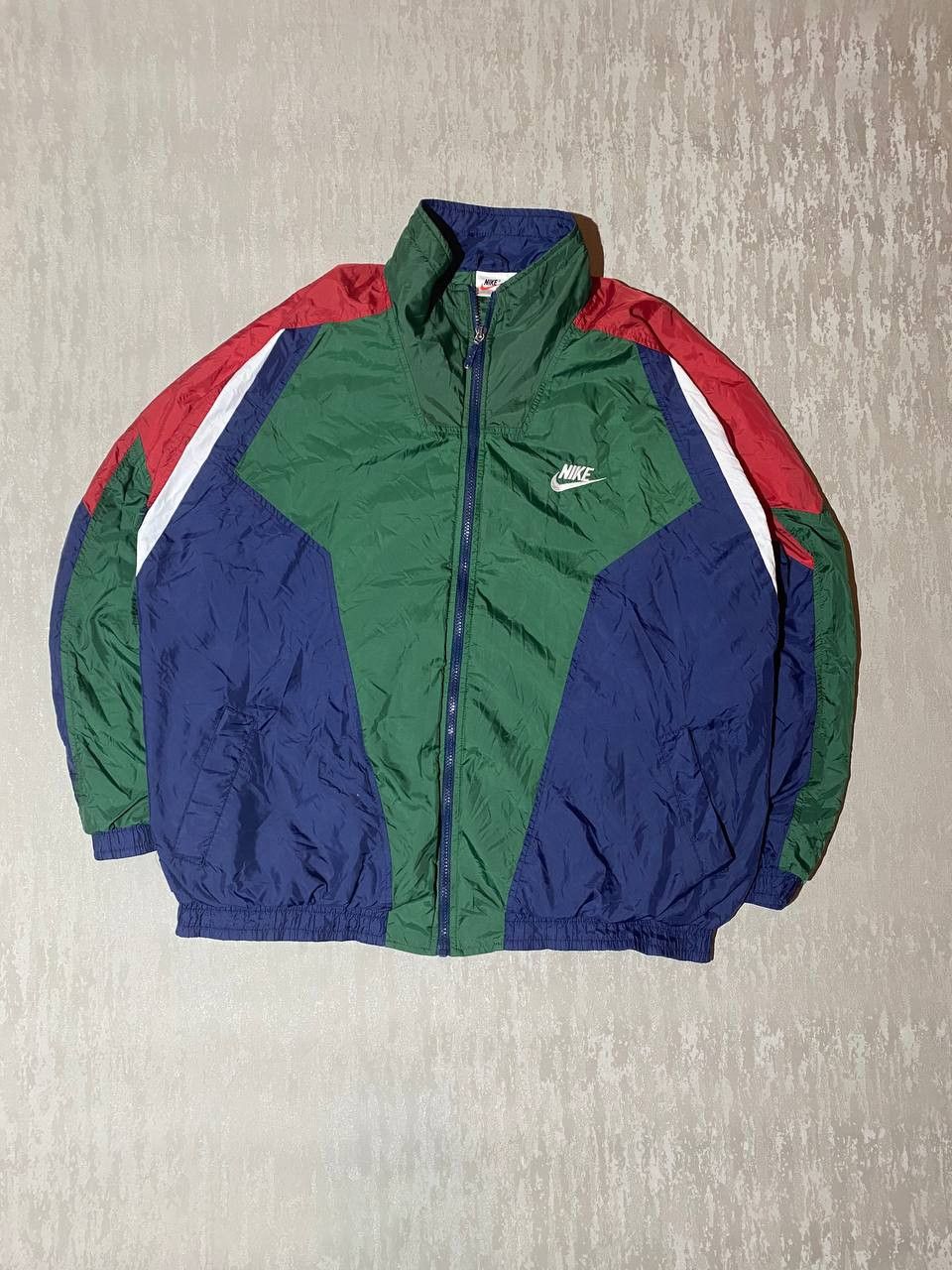 Nike × Vintage Vintage Nike Track Jacket size XL Size US XL / EU 56 / 4 - 1 Thumbnail