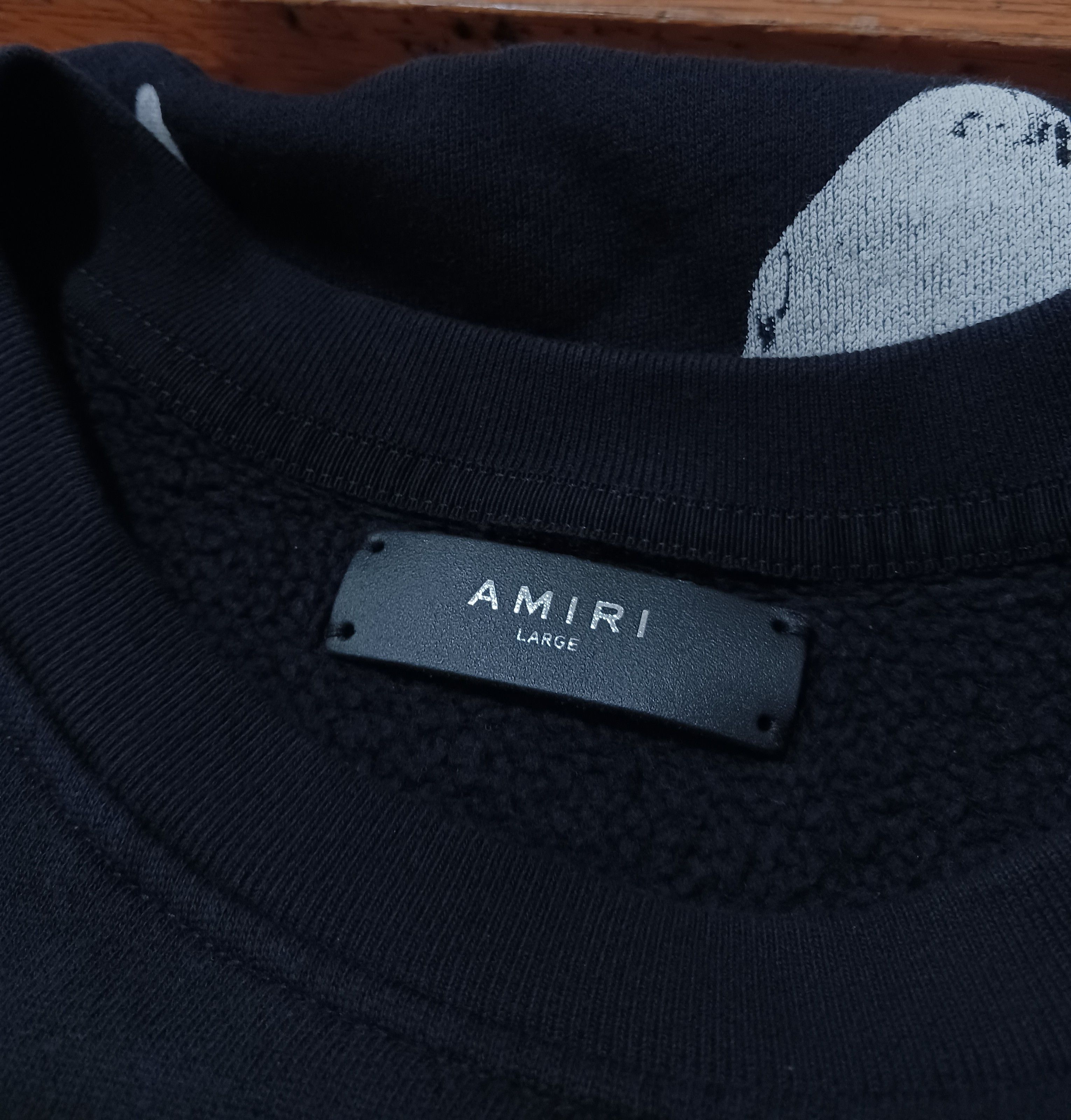 Amiri Amiri "Shark Cluster" SS18 Shotgun Distressed Sweatshirt Size US L / EU 52-54 / 3 - 3 Thumbnail