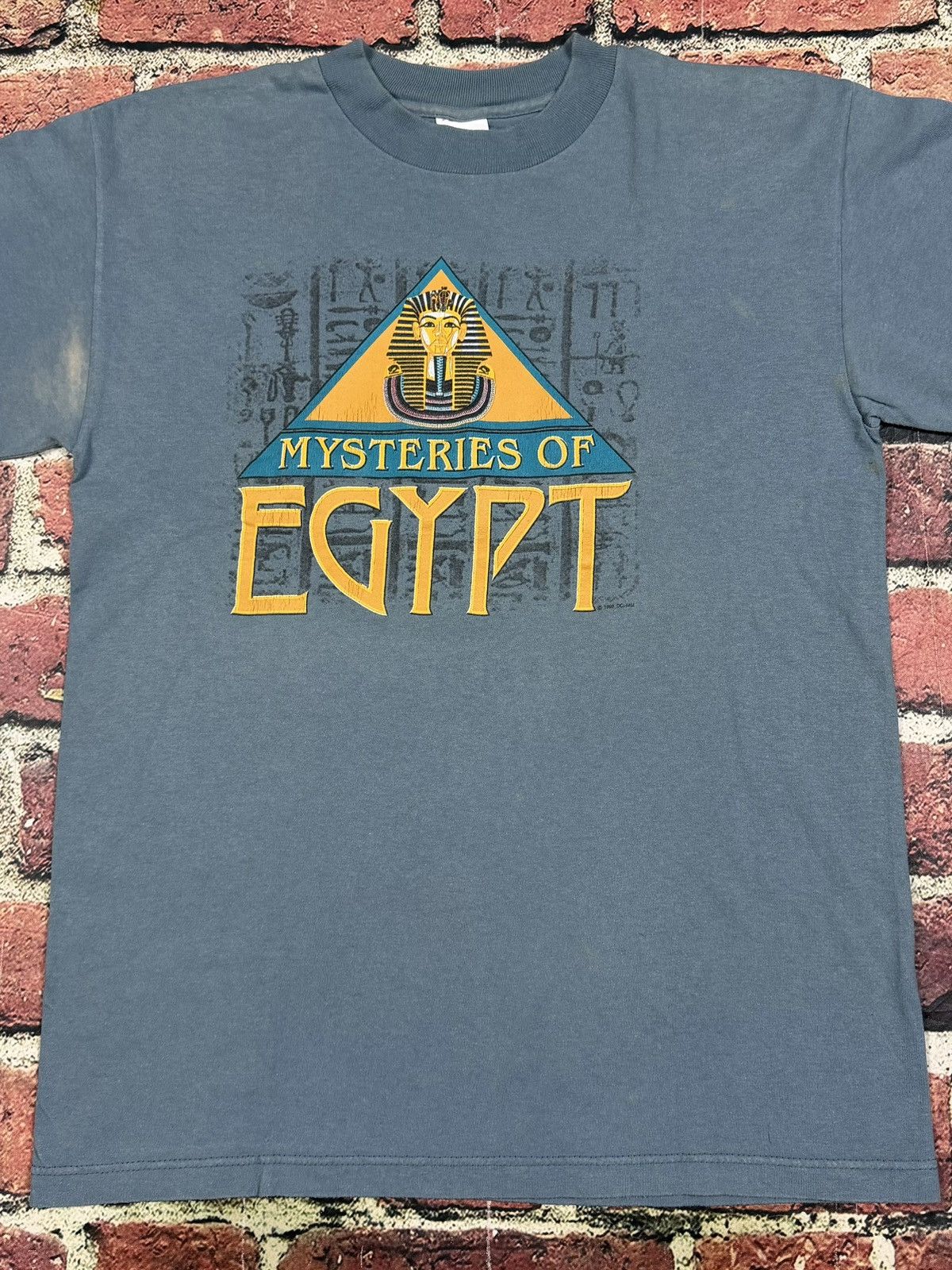 Other Vintage Mysteries of Egypt Pyramid Pharaoh Single Stitch Tee Size US M / EU 48-50 / 2 - 2 Thumbnail