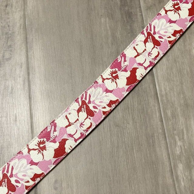 Bape BAPE Aloha camo pink leather belt a bathing ape NIGO Size ONE SIZE - 4 Thumbnail