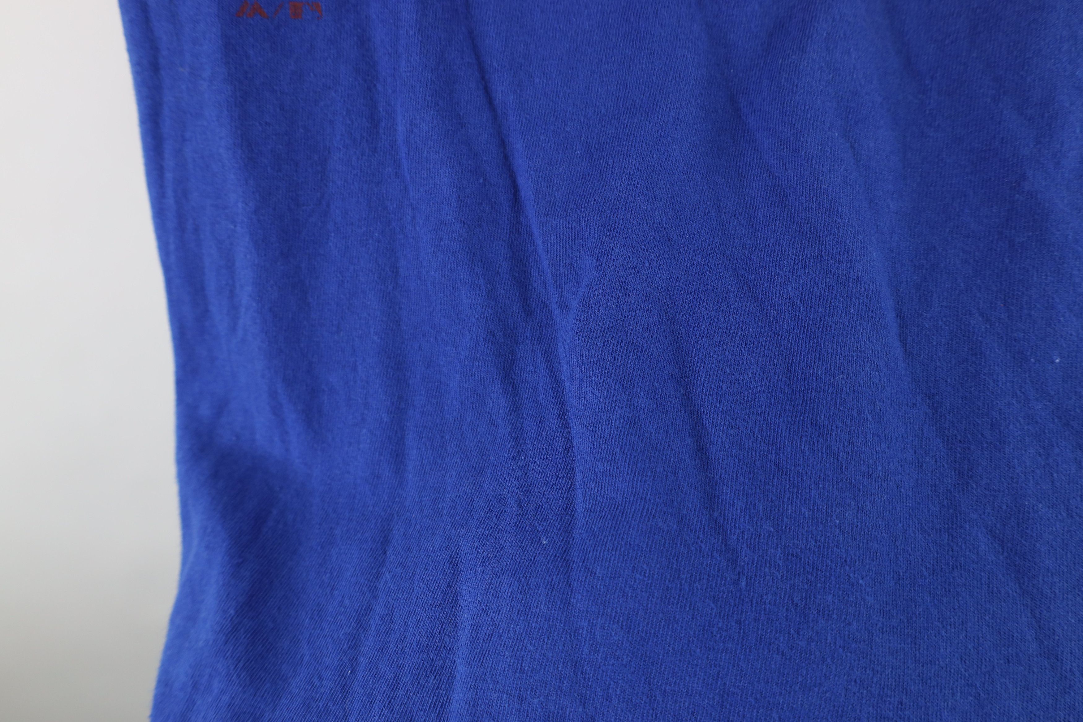 Majestic Majestic 2016 NL Champs Chicago Cubs Baseball T-Shirt Blue Size US XXL / EU 58 / 5 - 8 Thumbnail