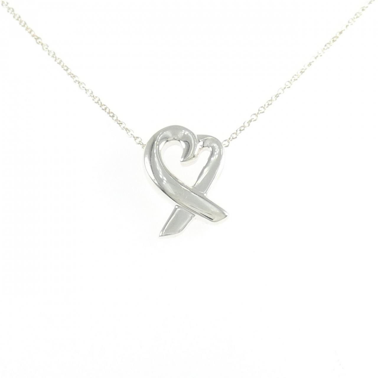 Tiffany & Co. Tiffany & Co. Tiffany Loving Heart Small 925 Silver Necklace Precious Metal Necklace 60022337 DUTY FREE for USA Size ONE SIZE - 1 Thumbnail