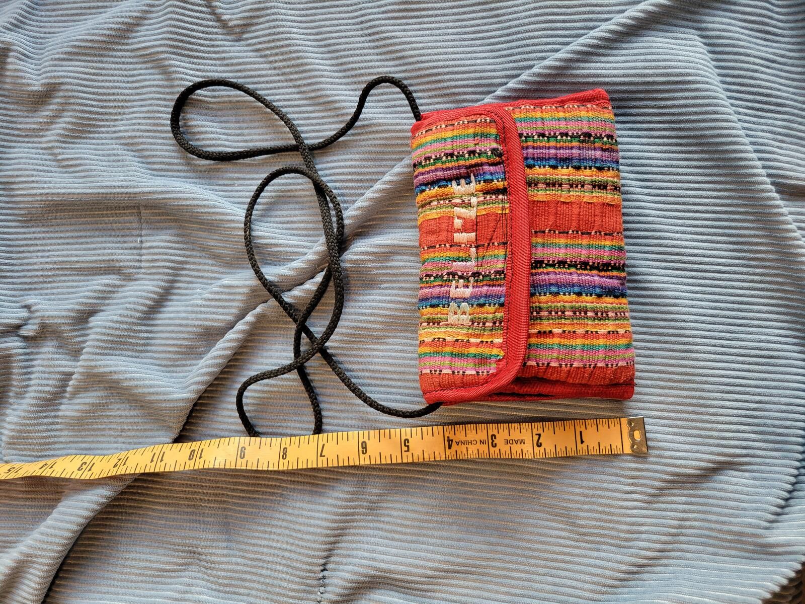 Other Colorful Woven Crossbody Bag with Multiple Pockets Size ONE SIZE - 1 Thumbnail