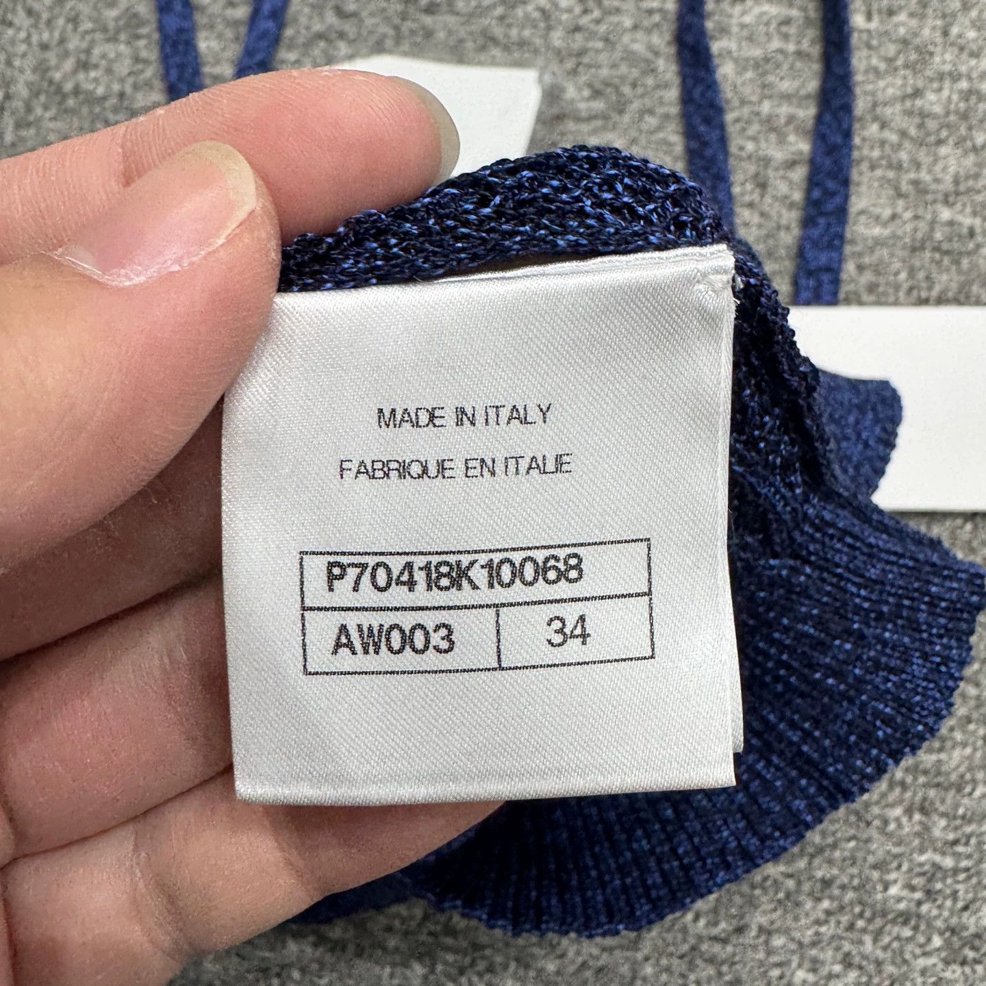 Chanel Chanel 34 EU Camisole New With Tags Length 44 Size XS / US 0-2 / IT 36-38 - 3 Thumbnail