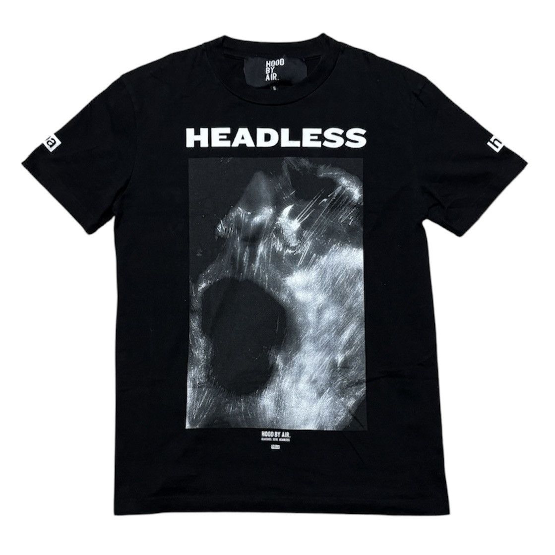 Hood By Air Hood By Air Double Zip Logo T-Shirt | Grailed