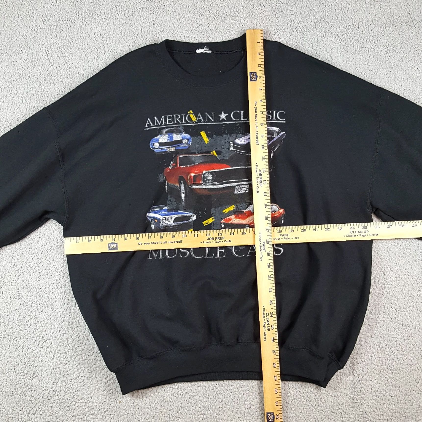 Fruit Of The Loom Vintage 90s American Muscle Cars Size XL Pullover Crewneck Sweatshirt Y2K Size US XL / EU 56 / 4 - 5 Thumbnail