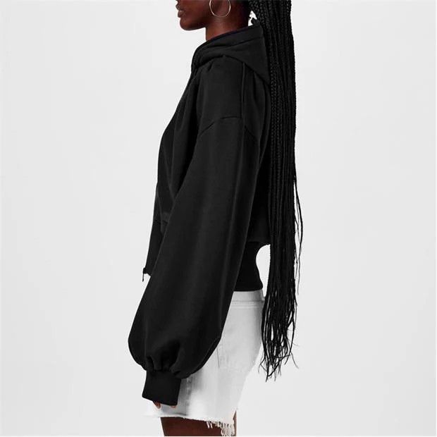 Lanvin o1g2r1mq1024 Zip Hoodie in Black Size M / US 6-8 / IT 42-44 - 4 Thumbnail