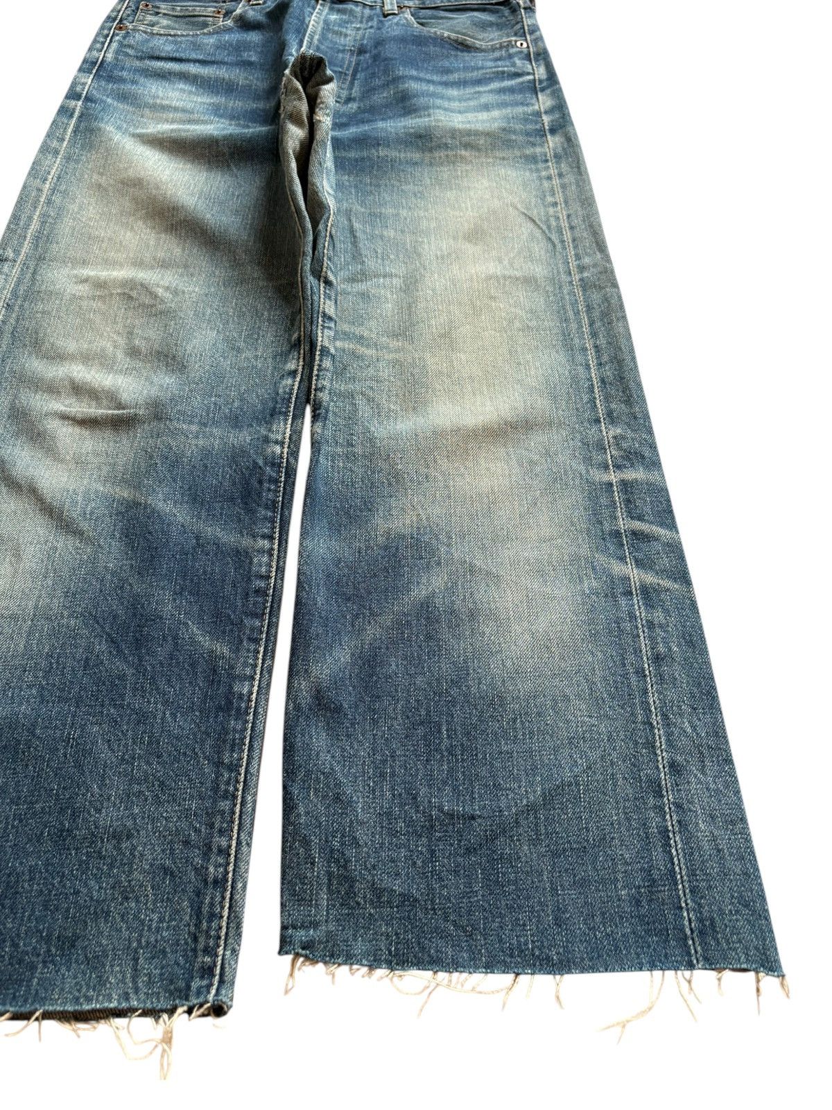 Levi's Vintage 80s Levis 503B XX Big E Selvedge Baggy Jeans Size US 31 - 8 Thumbnail