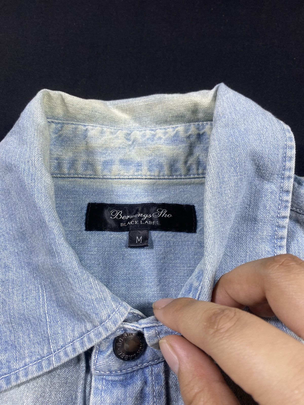 BUFFALO BOBS Japanese Berning Sho sick Smoke Button up shirt Size US M / EU 48-50 / 2 - 6 Thumbnail