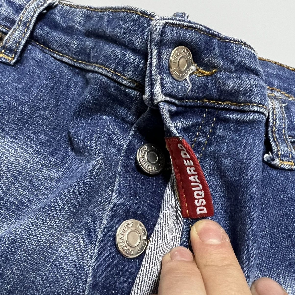 Dsquared2 Dsquared Distressed Jeans Denim Paint y2k Size US 34 / EU 50 - 10 Thumbnail