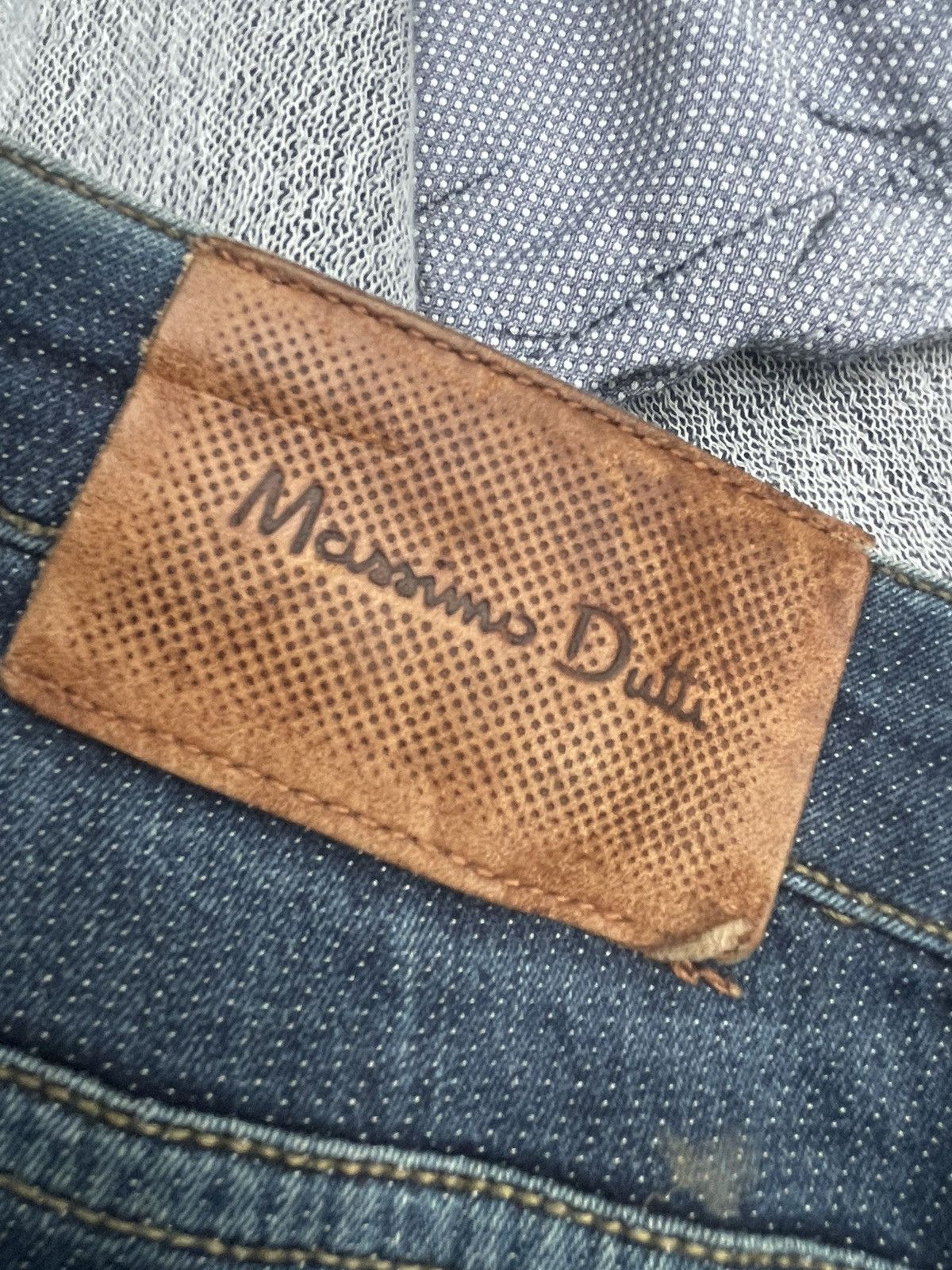 Massimo Dutti Massimo Dutti Slim Fit Denim Size US 35 - 10 Thumbnail