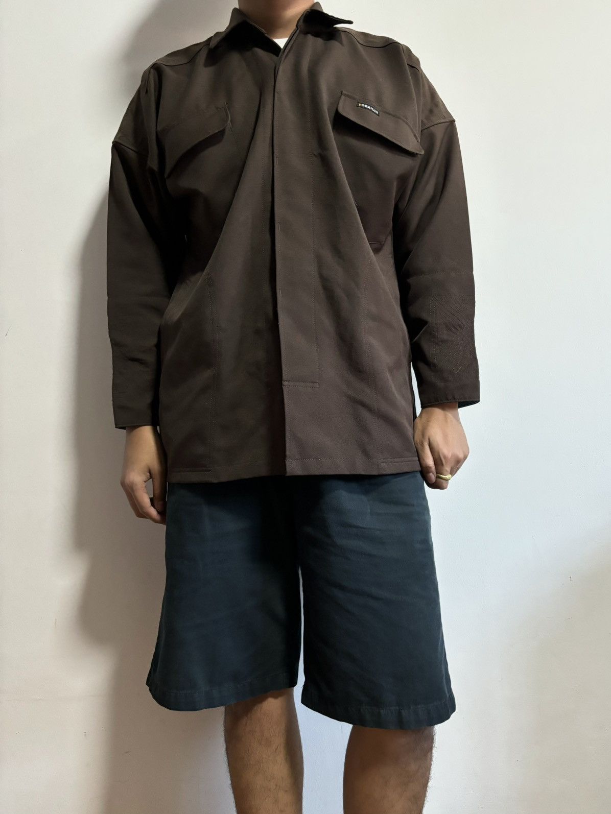 If Six Was Nine Workwear TORAICHI Button Up Shirt long Sleeve Size US L / EU 52-54 / 3 - 3 Thumbnail