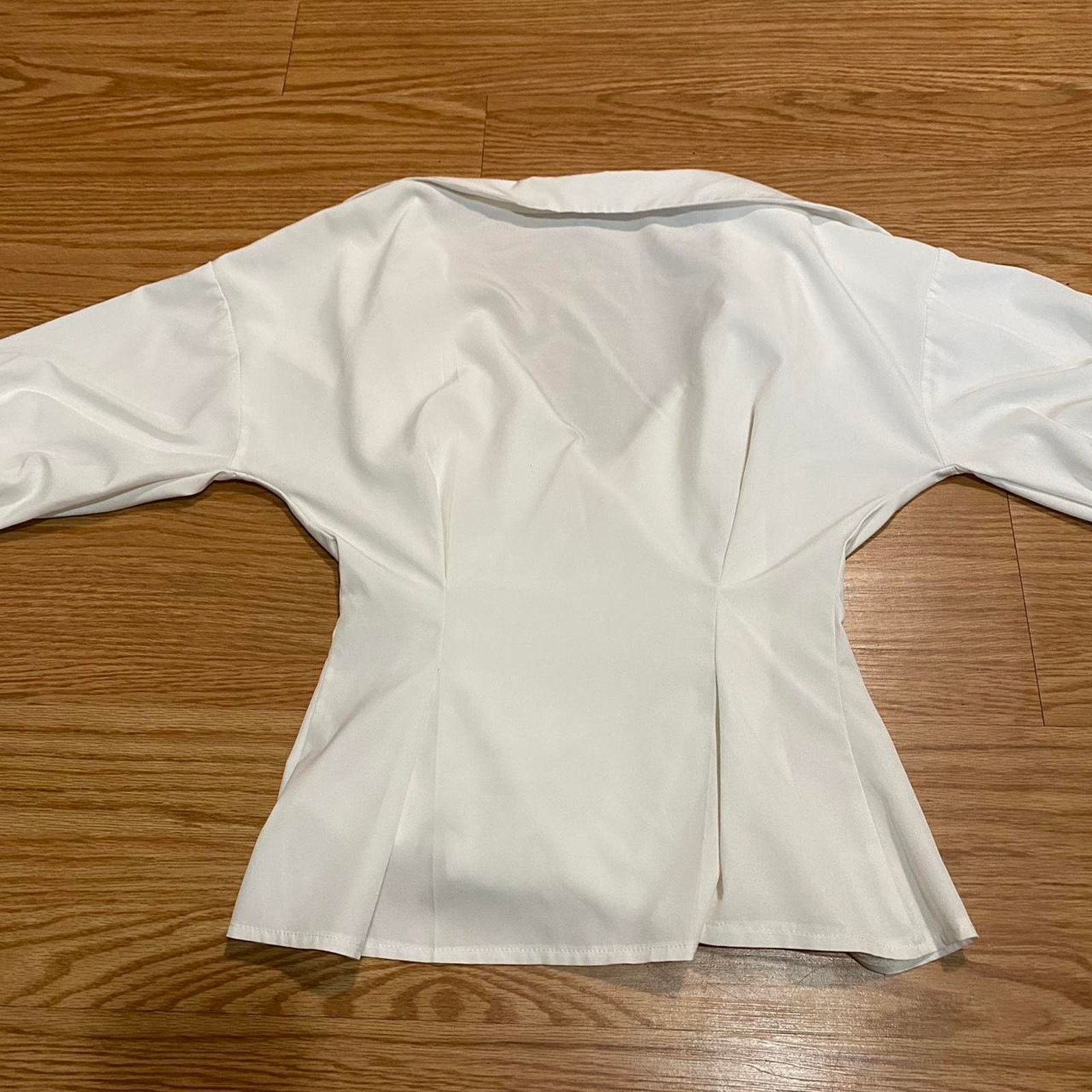 Other White formal blouse Size L / US 10 / IT 46 - 5 Thumbnail