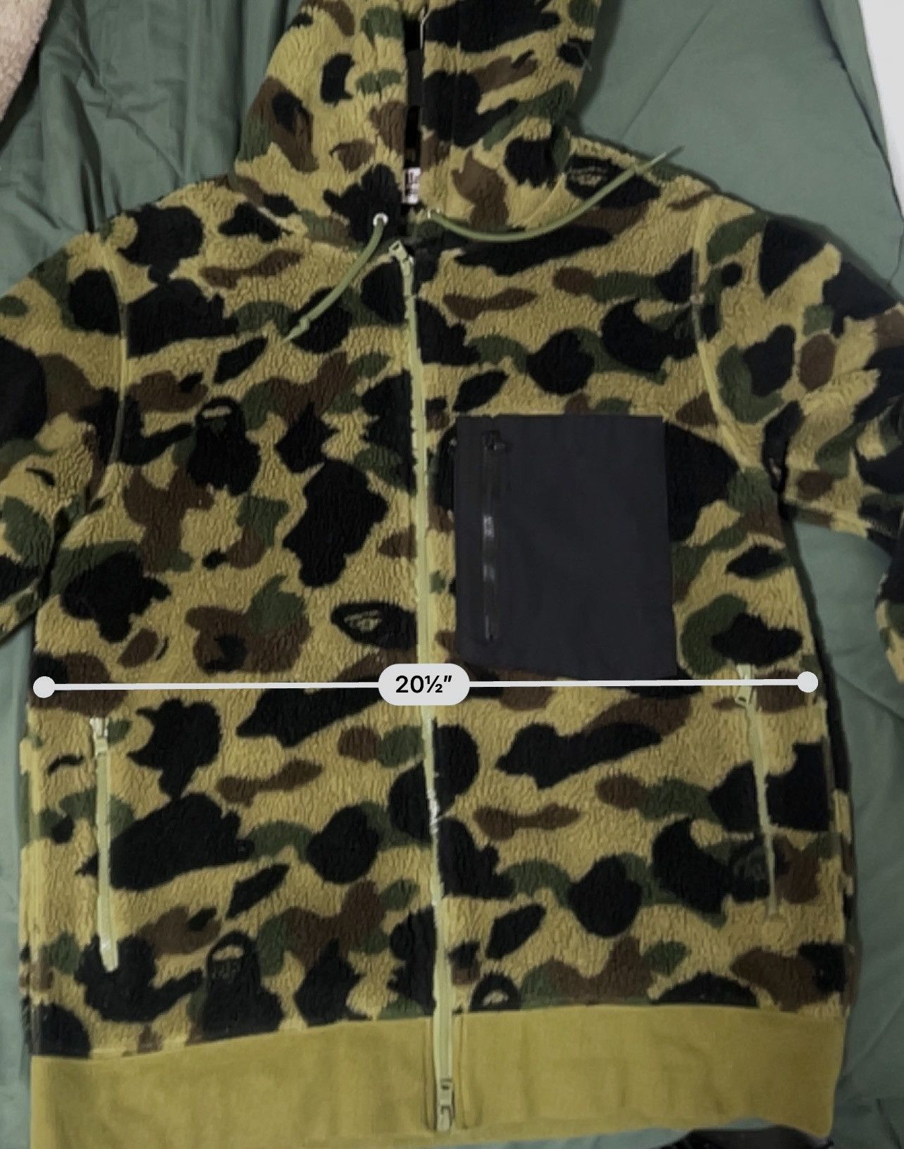 Bape BAPE Fleece jacket Size US XL / EU 56 / 4 - 7 Thumbnail