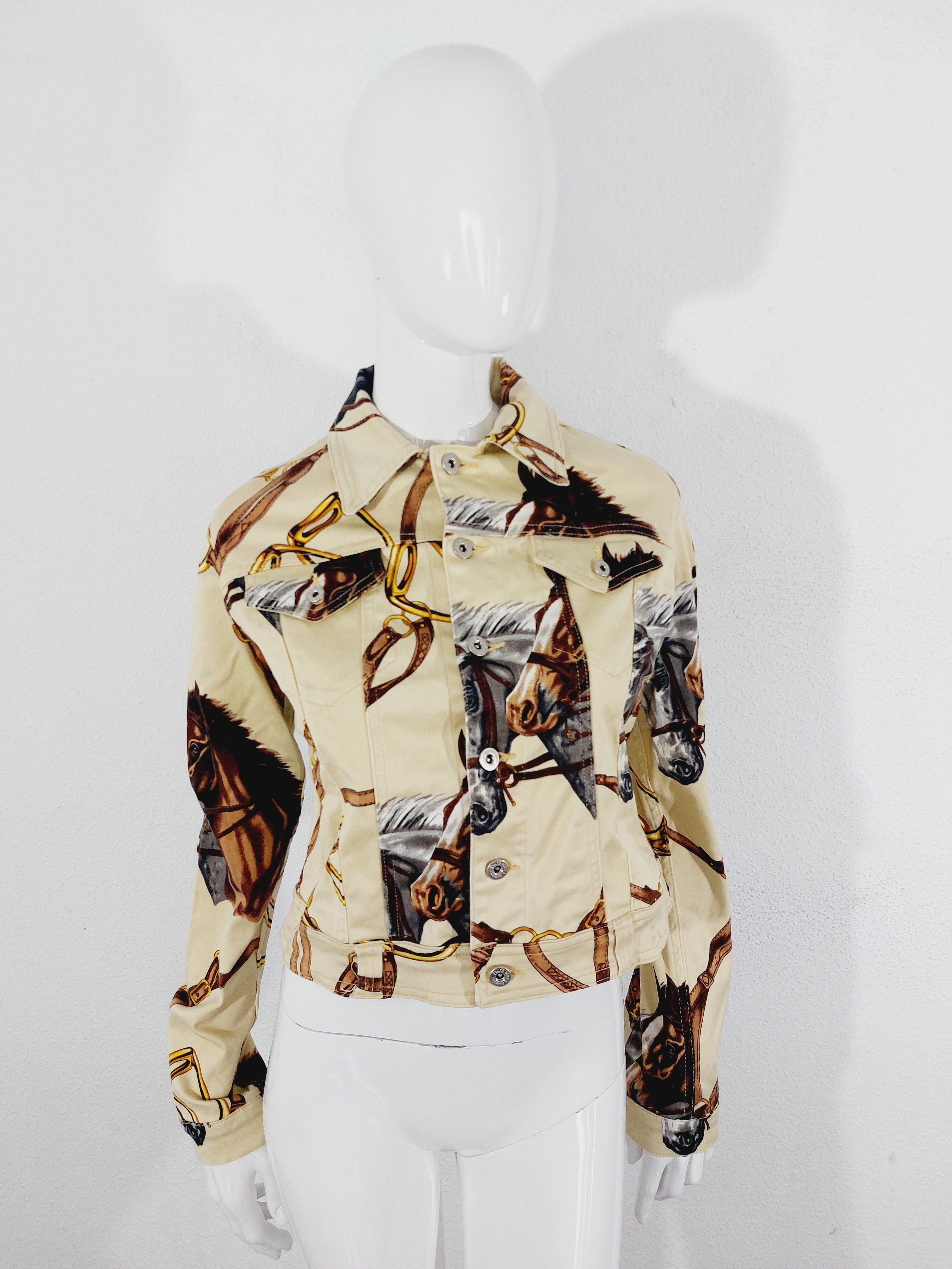 Dolce & Gabbana Dolce and Gabbana D&G Equestrian Western Horse Jacket Size S / US 4 / IT 40 - 5 Thumbnail