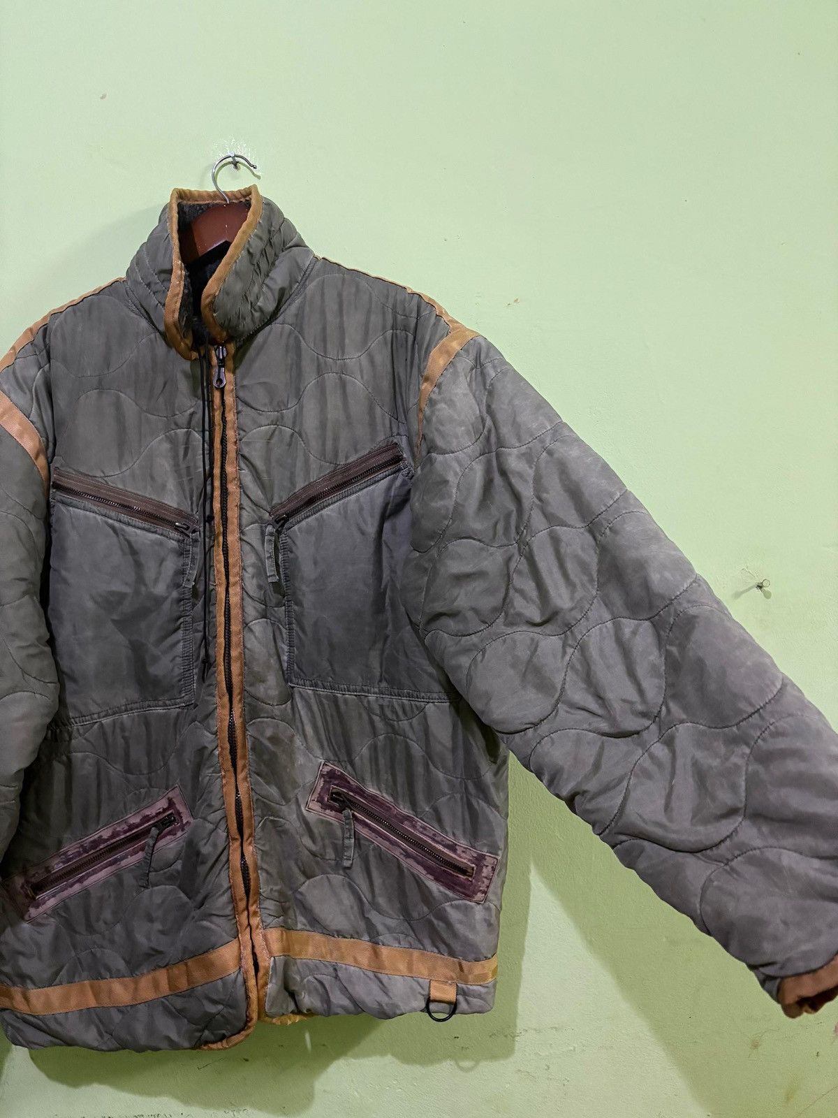 Avirex VTG Avirex Quilted Jacket Sherpa inner Design Size US M / EU 48-50 / 2 - 3 Thumbnail