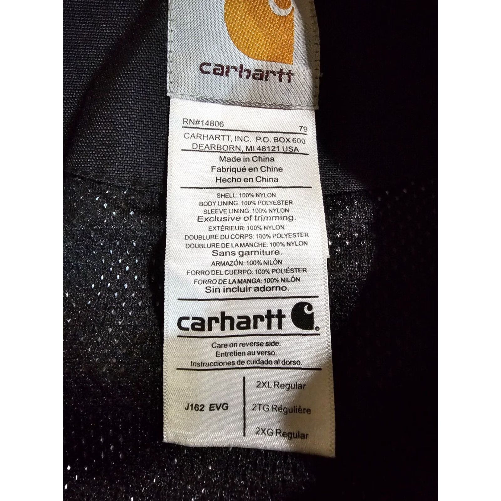 Carhartt Carhartt Signature Waterproof Breathable Softshell Jacket Green Full Zip J162 XL Size US XL / EU 56 / 4 - 5 Thumbnail