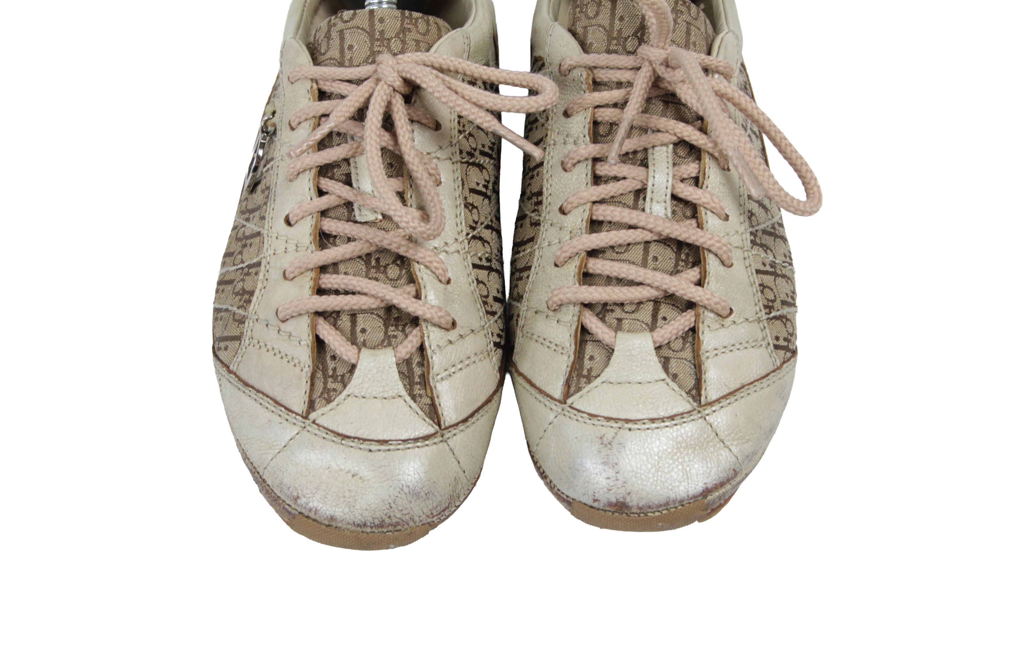 Dior 00S Galliano Era Diorissimo Low Sneakers Vintage Size US 8 / IT 38 - 5 Thumbnail