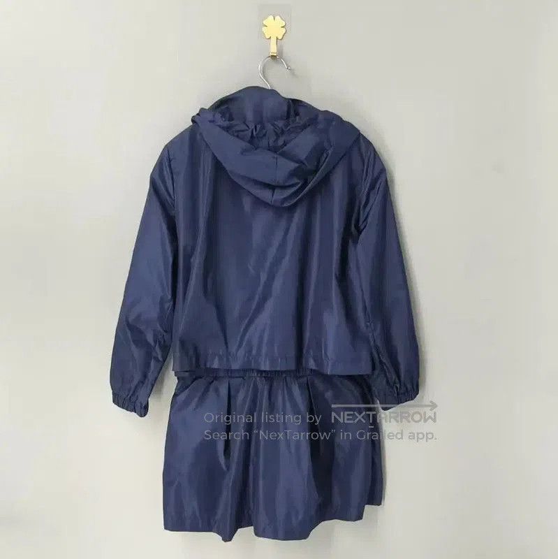 Miu Miu Miu Miu Blue Women's Trench Coat Size S . Size S / US 4 / IT 40 - 2 Thumbnail