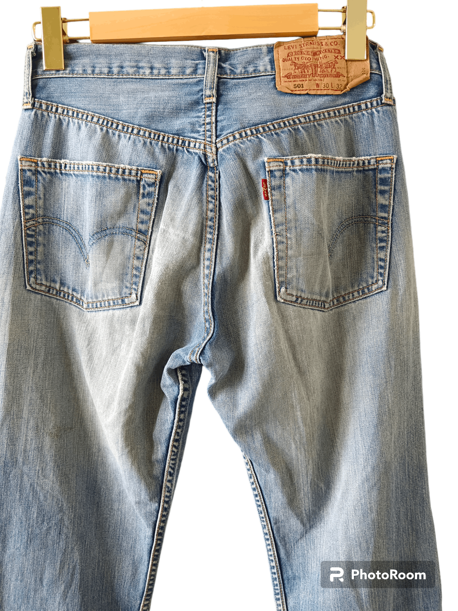 Levi's Vintage Clothing Levi's 501 Seditionaries Distressed Jeans Size US 29 - 4 Thumbnail