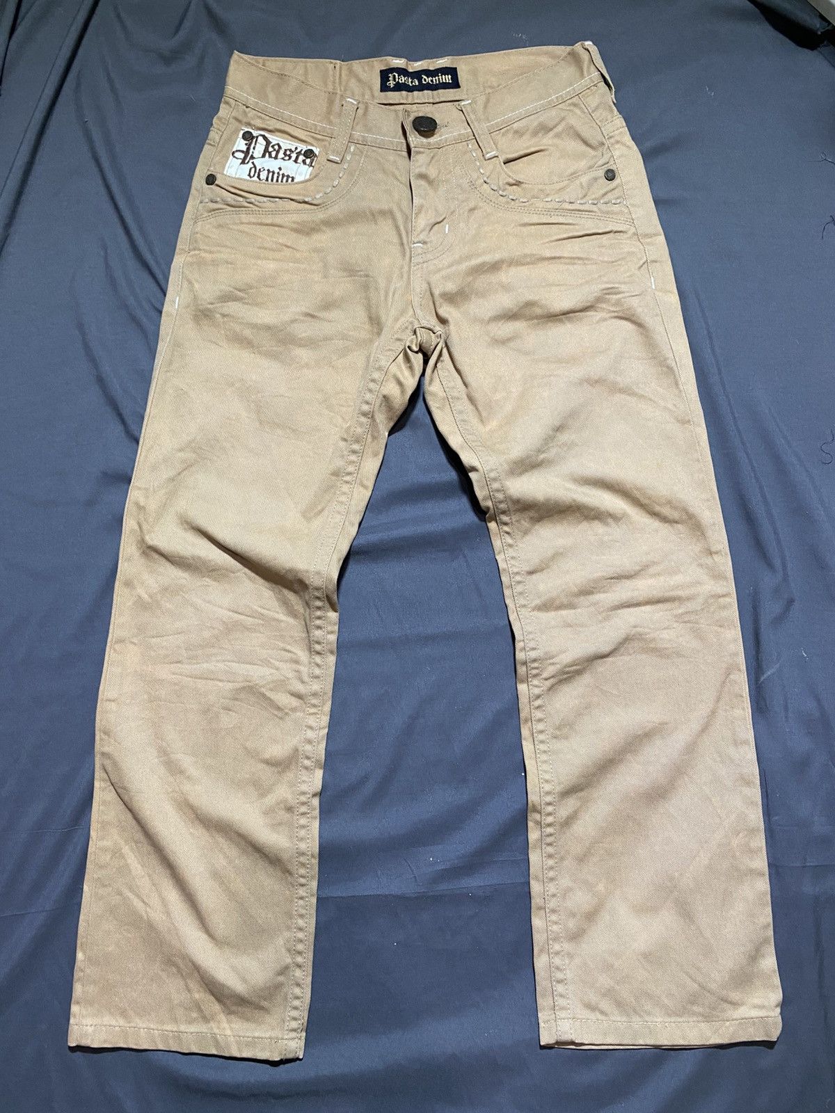 If Six Was Nine Pasta Denim Regular Pants Size US 29 - 5 Thumbnail