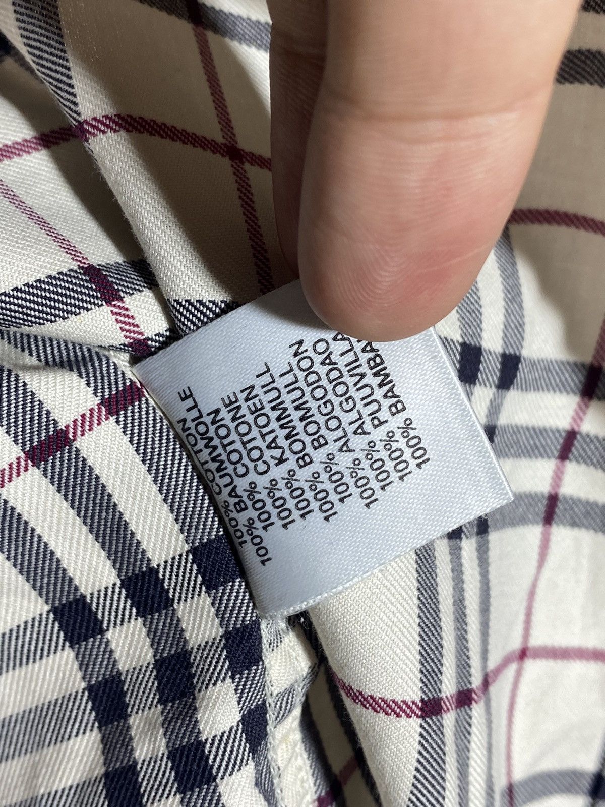 Burberry Vintage Burberry London Checked Short Sleeve Shirt Men’s Size US M / EU 48-50 / 2 - 14 Thumbnail