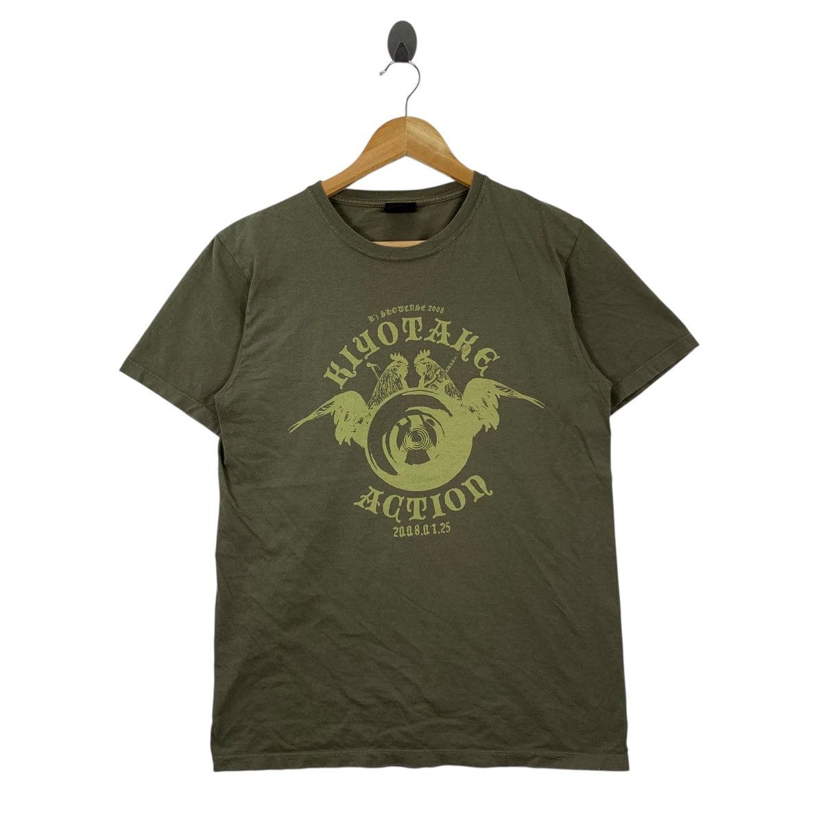 Japanese Brand KIYOTAKE ACTION B’Z Showcase 2008 Japanese Band Shirt Size US S / EU 44-46 / 1 - 1 Thumbnail