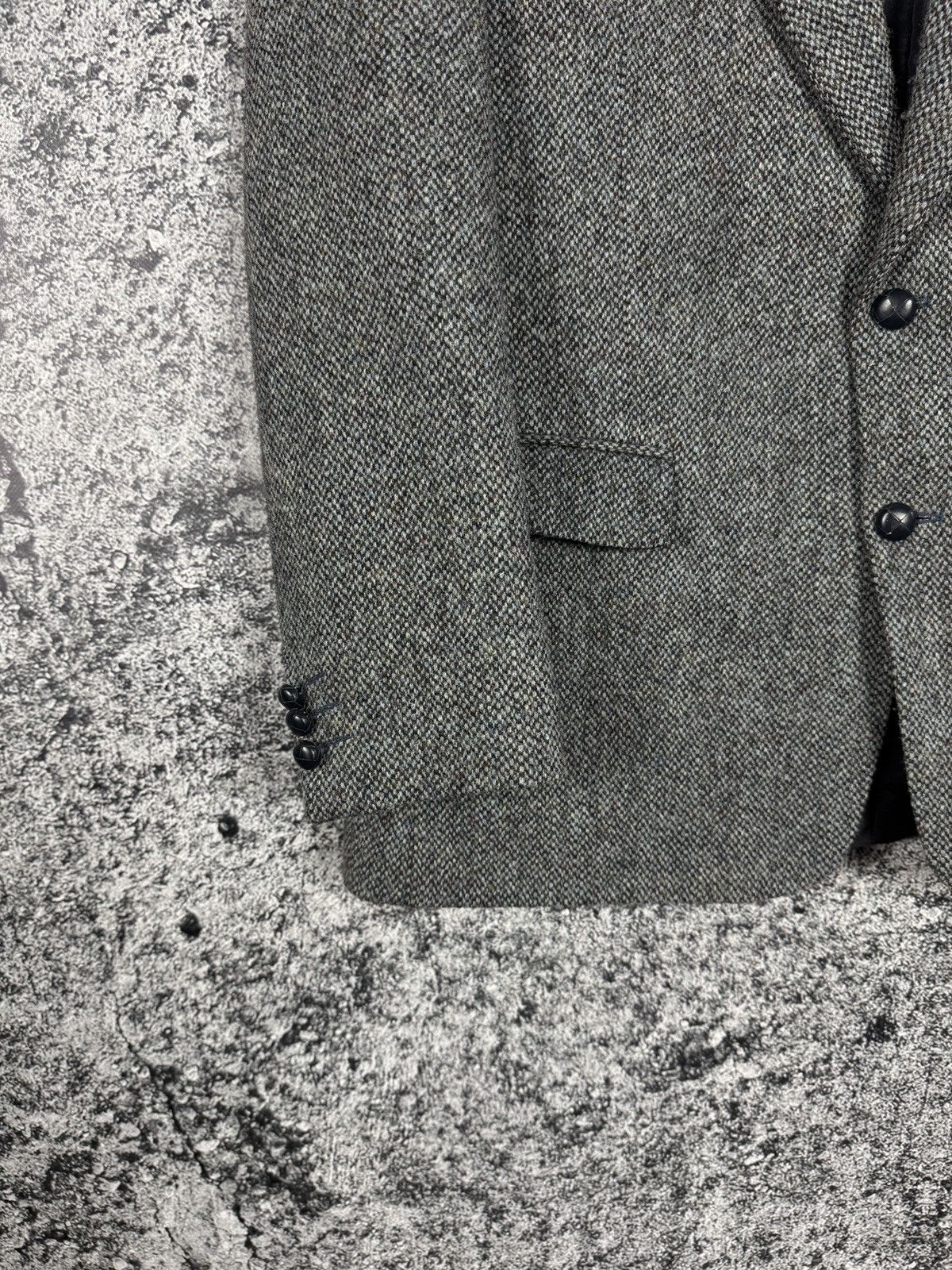 Harris Tweed Men’s Harris Tweed Vintage Wool Blazer Jacket Size 44in Size 44S - 4 Thumbnail