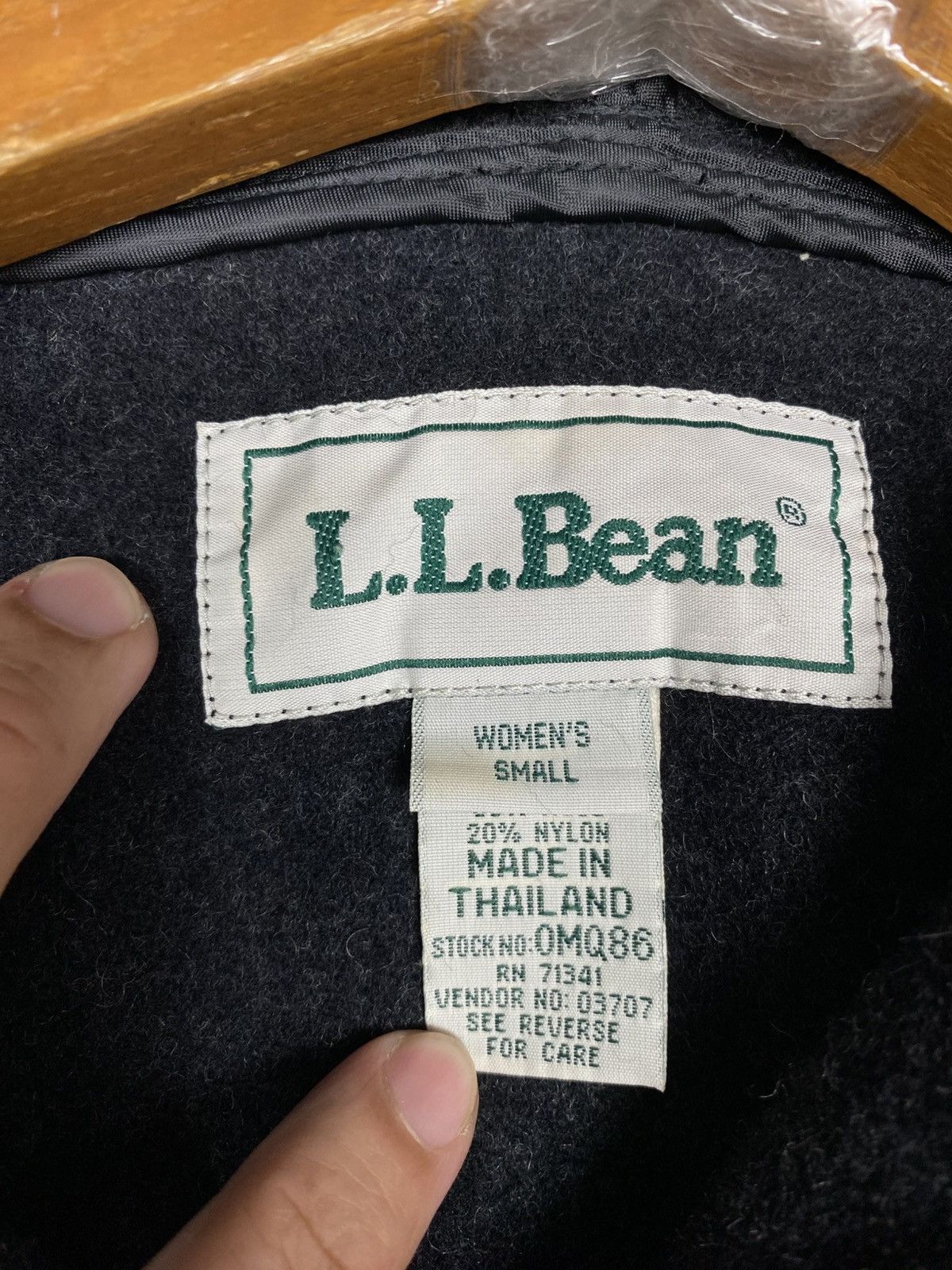 L.L. Bean Rare‼️ L.L. Bean Wool Hoodie Size S / US 4 / IT 40 - 4 Thumbnail