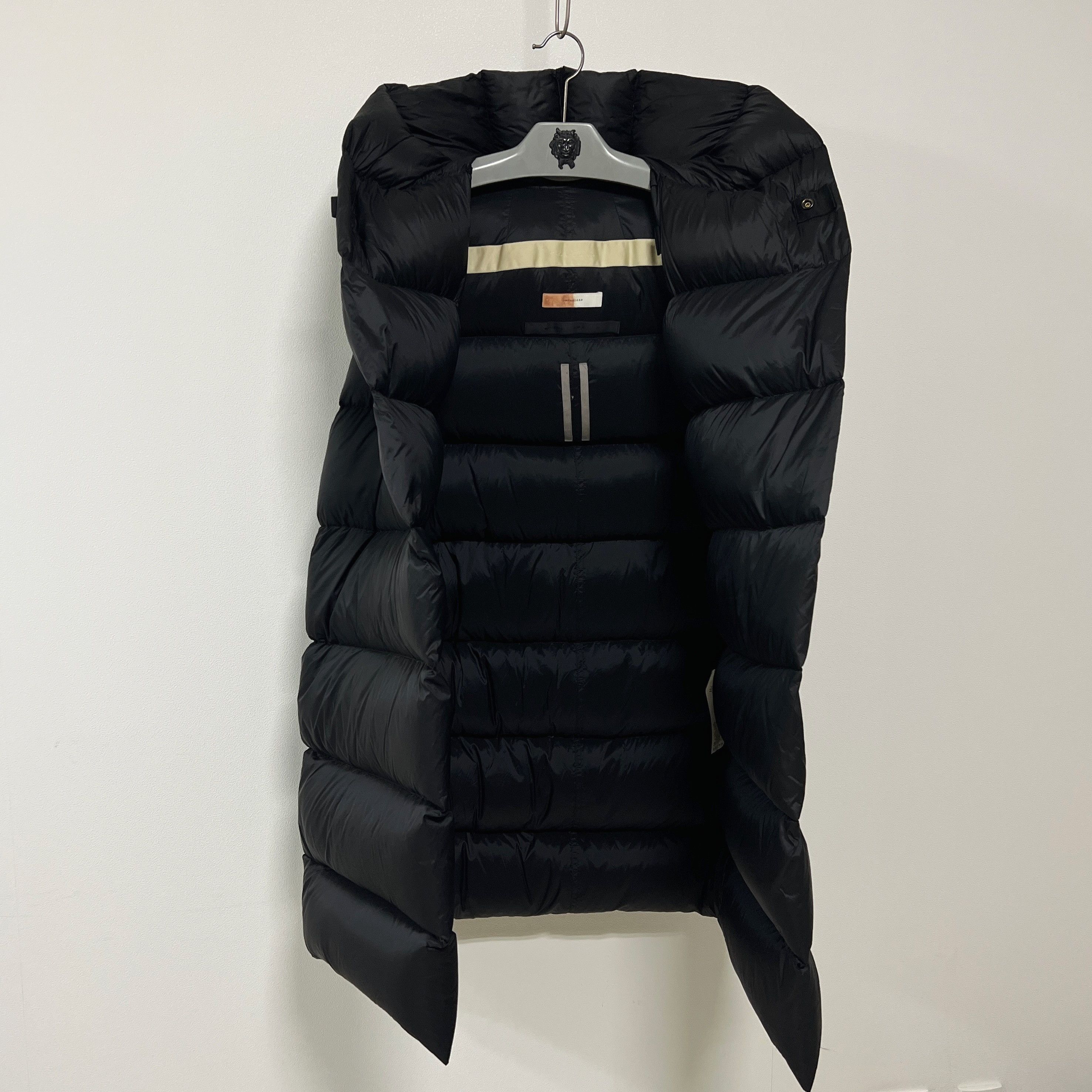 Rick Owens Rick Owens FW16 "MASTODON" Hooded Nylon Down Puffer Vest Size US M / EU 48-50 / 2 - 5 Thumbnail