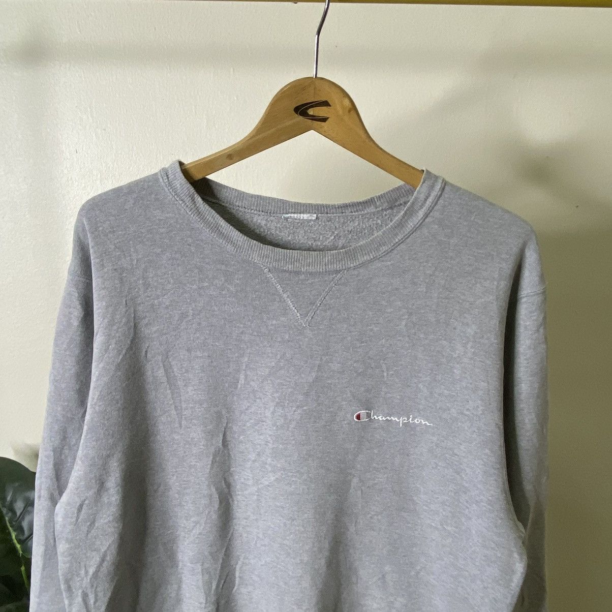 Champion 1990s Champion Small Script Crewneck Sweatshirt Size US L / EU 52-54 / 3 - 2 Thumbnail