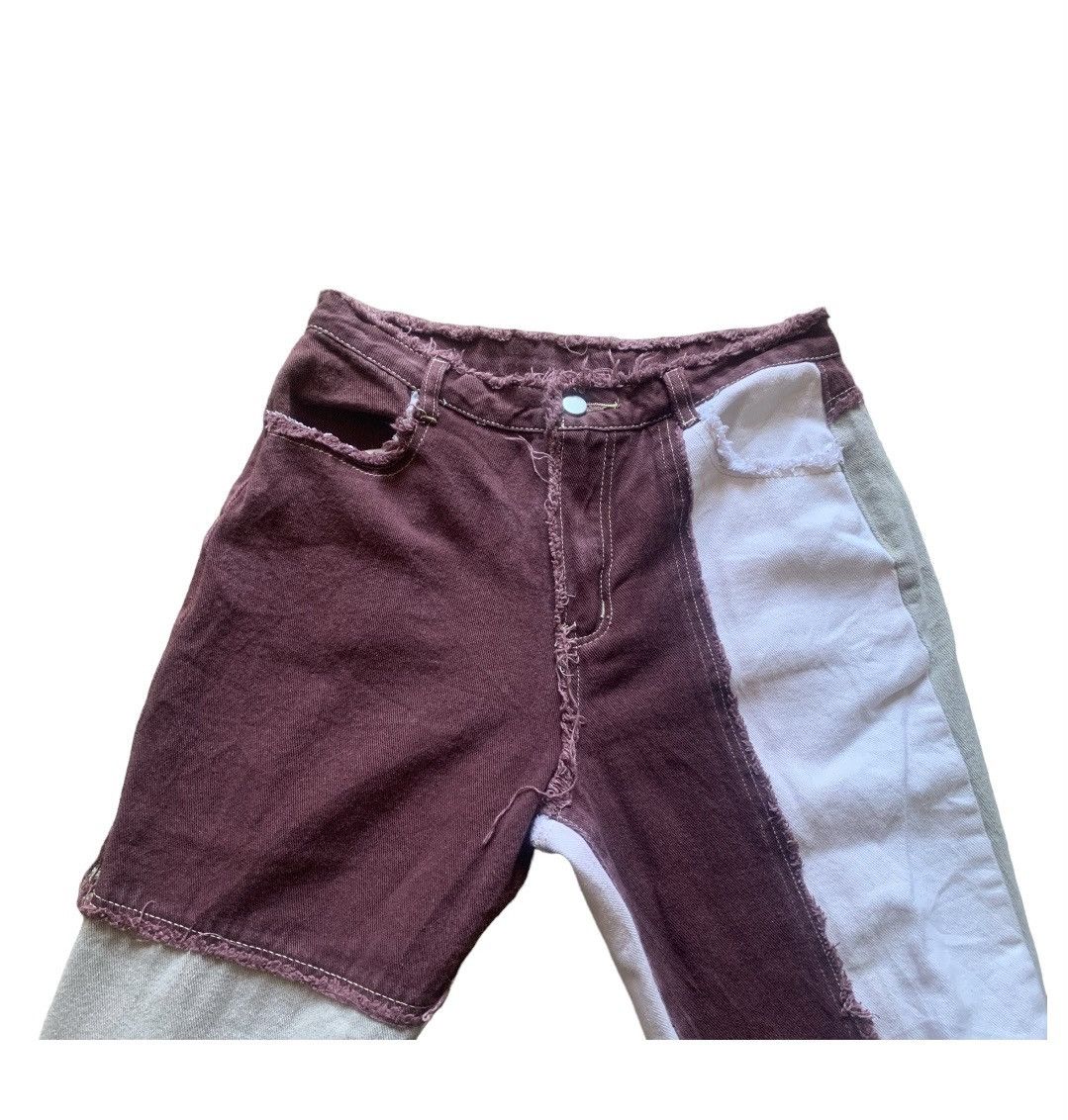 If Six Was Nine × Japanese Brand × Le Grande Bleu (L.G.B.) Reconstructed Jeans Loose Jeans Size US 28 / EU 44 - 5 Thumbnail