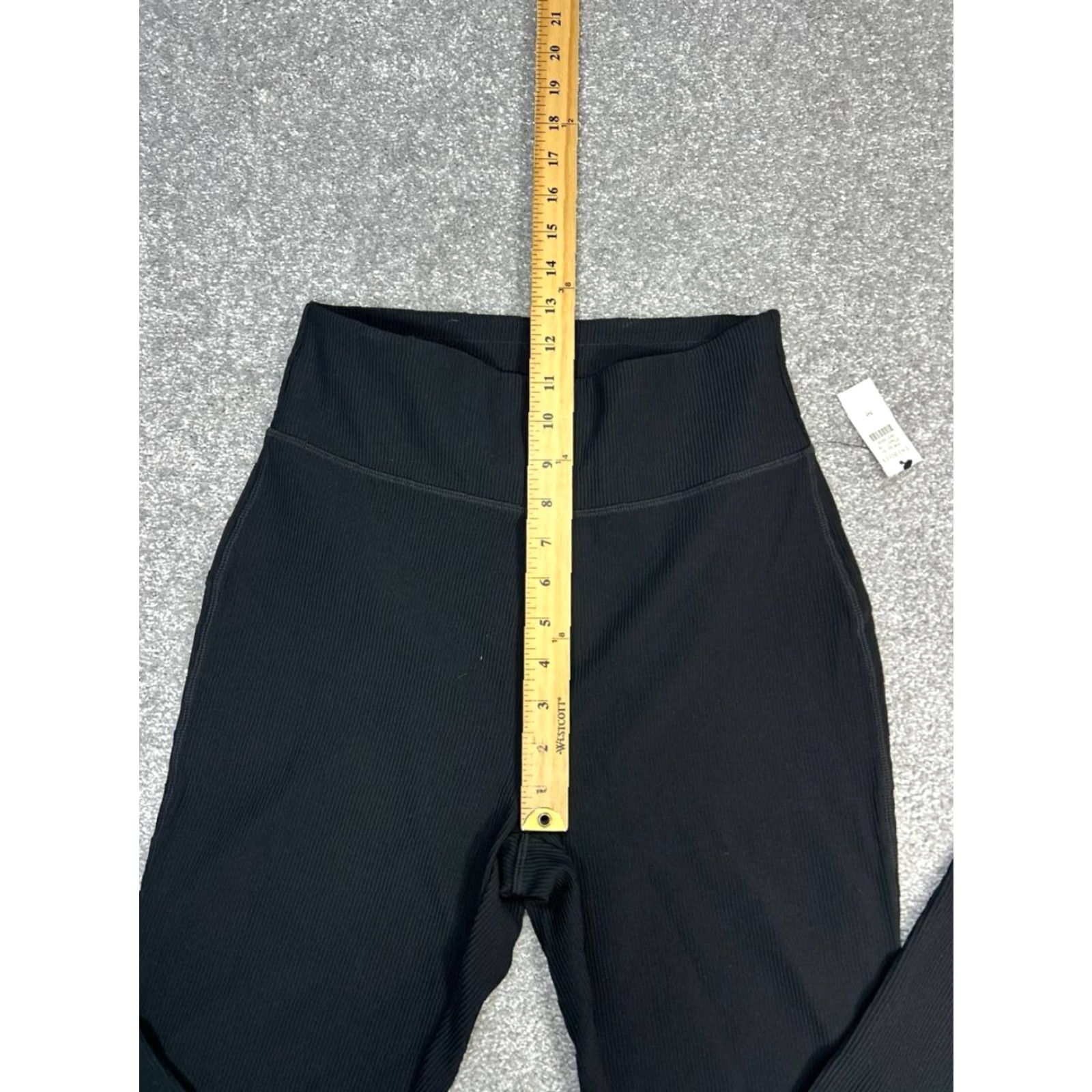 Talbots Talbots Leggings Womens Medium Black Nylon Stretch High Rise New Yoga Size 32" / US 10 / IT 46 - 5 Thumbnail