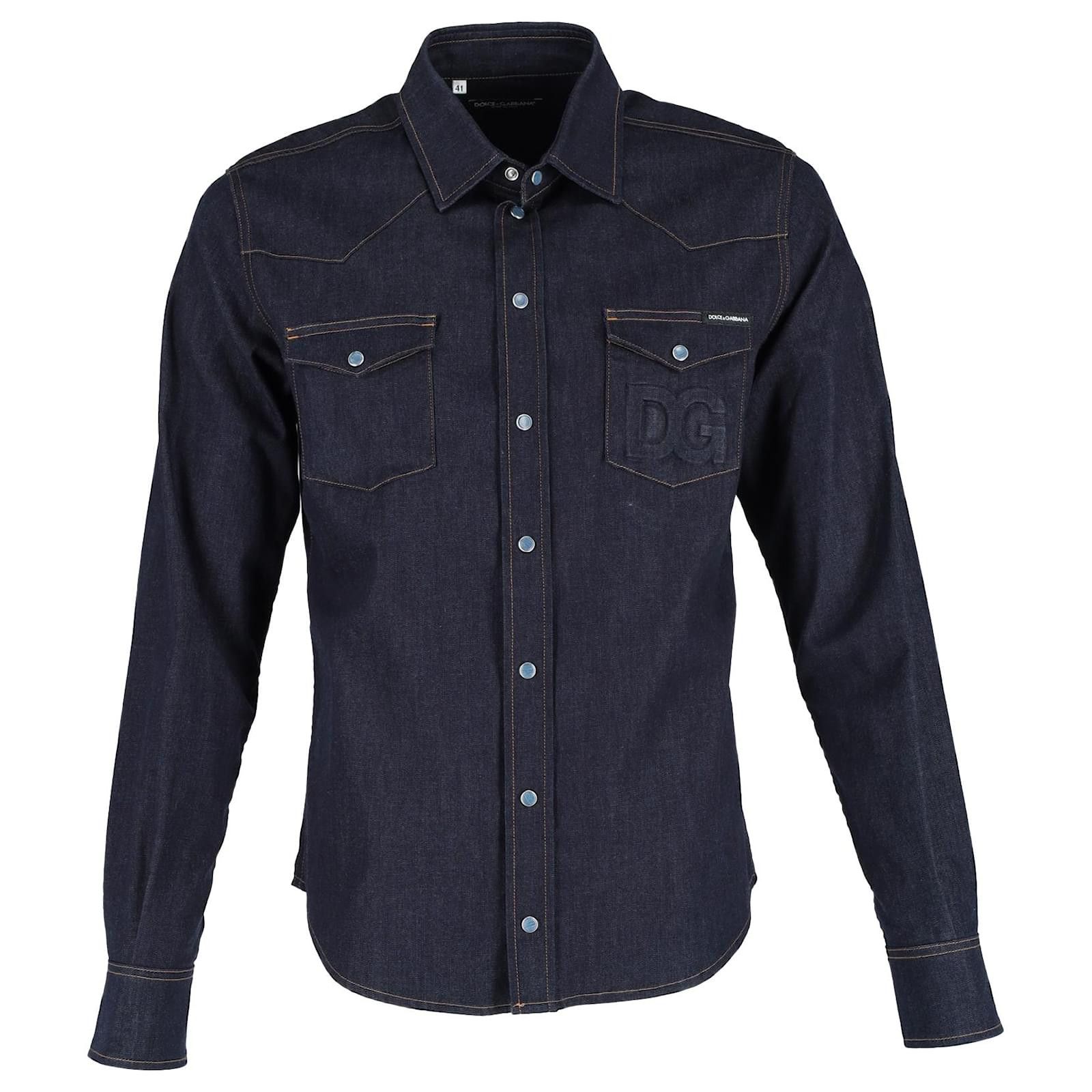 o1y0125 Denim Shirt in Blue