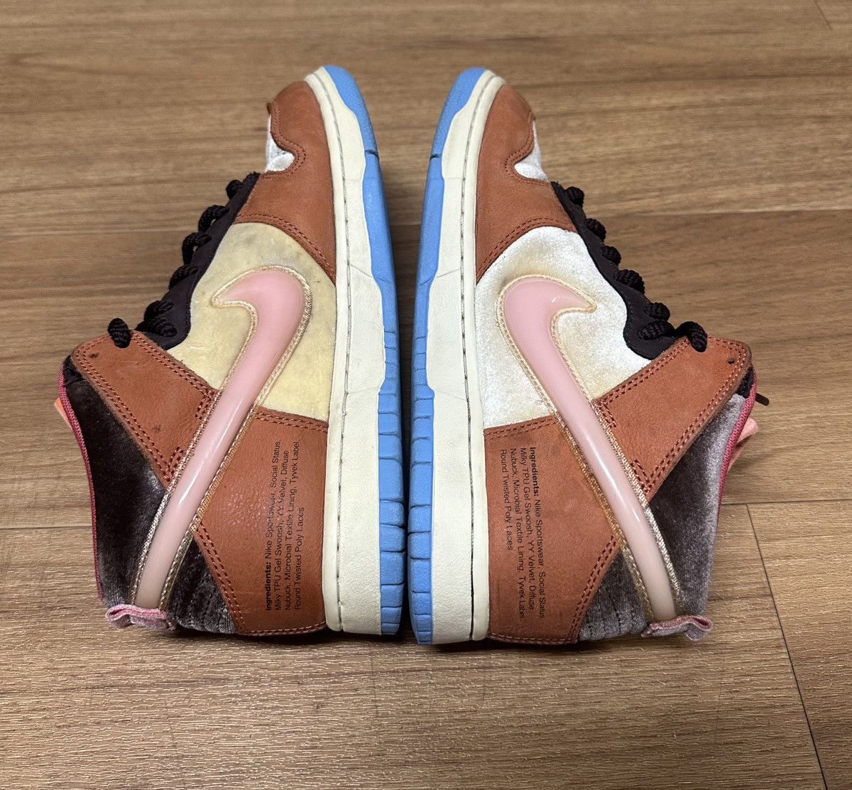 Nike Nike Social Status x Dunk Mid Chocolate Milk Size US 8 / EU 41 - 8 Thumbnail