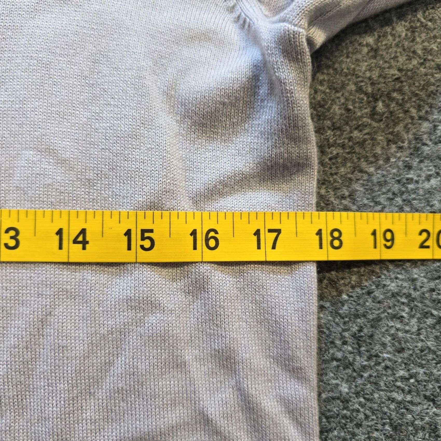 Lululemon Lululemon Sweater Womens 4 Gray Purple Back To Balance Cashmere Blend Open Back Pullover Knit Long Sleeve Round Neck Casual Womens Size S / US 4 / IT 40 - 6 Thumbnail