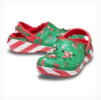 Crocs × Disney Crocs Disney Mickey Mouse Holiday Lined Clog Men's 13 NEW Size US 13 / EU 46 - 2 Thumbnail
