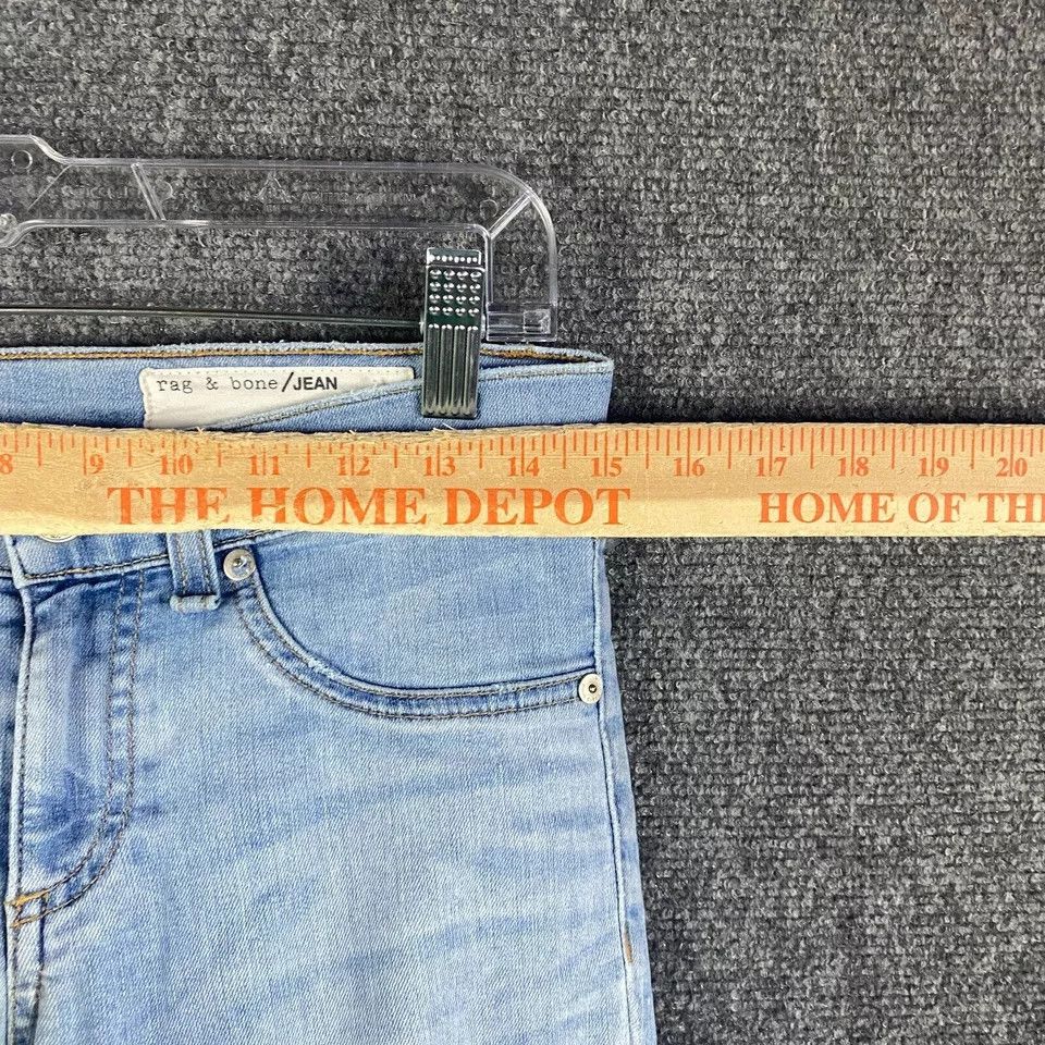 Rag & Bone Rag & Bone Jeans Women's Size 25 Skinny Distressed Stretch Size 25" / US 0 / IT 36 - 3 Thumbnail