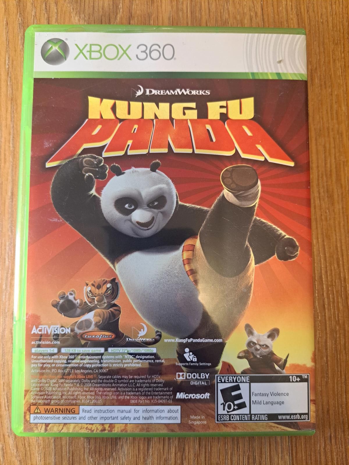 Other LEGO Indiana Jones Kung Fu Panda Xbox 360 COMPLETE Size ONE SIZE - 2 Thumbnail