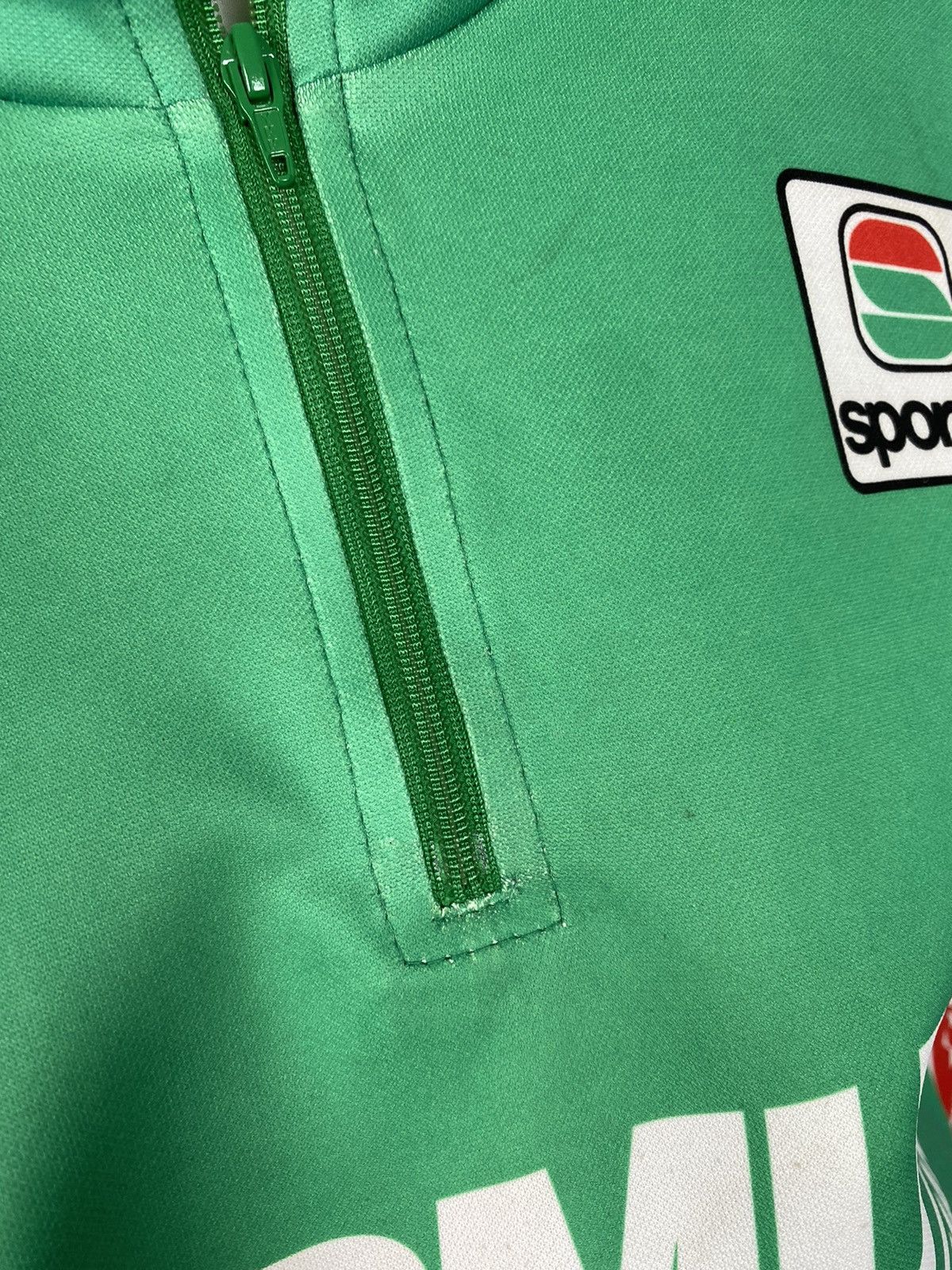 Other Rare Vintage PMU Romand Sportful Cycling Jersey Men L green Size US L / EU 52-54 / 3 - 15 Thumbnail
