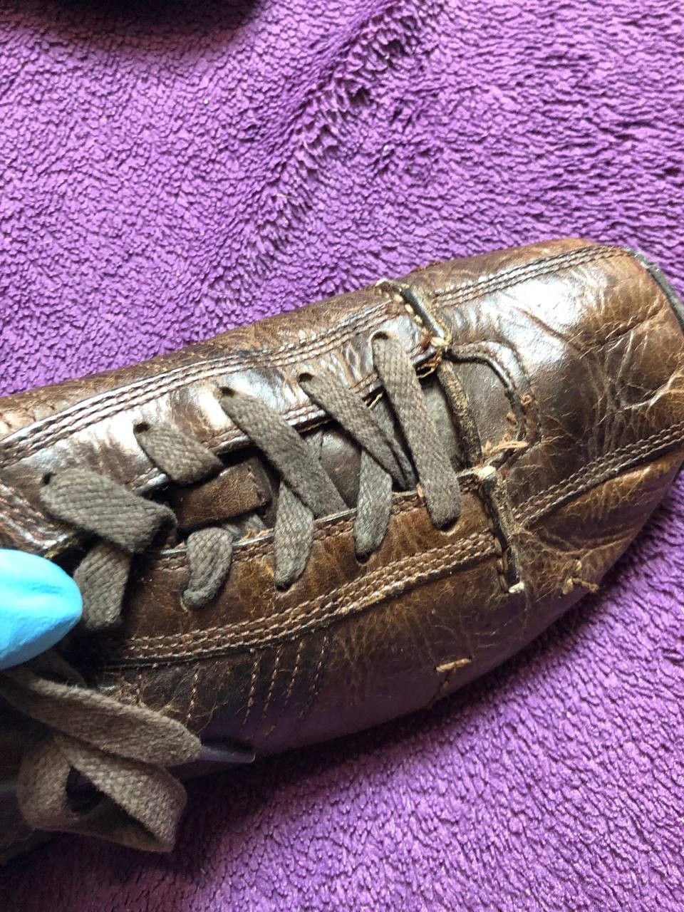 Diesel Diesel Trainers Brown Leather Wish Retro Vintage RARE SHOES Size US 9 / EU 42 - 7 Thumbnail