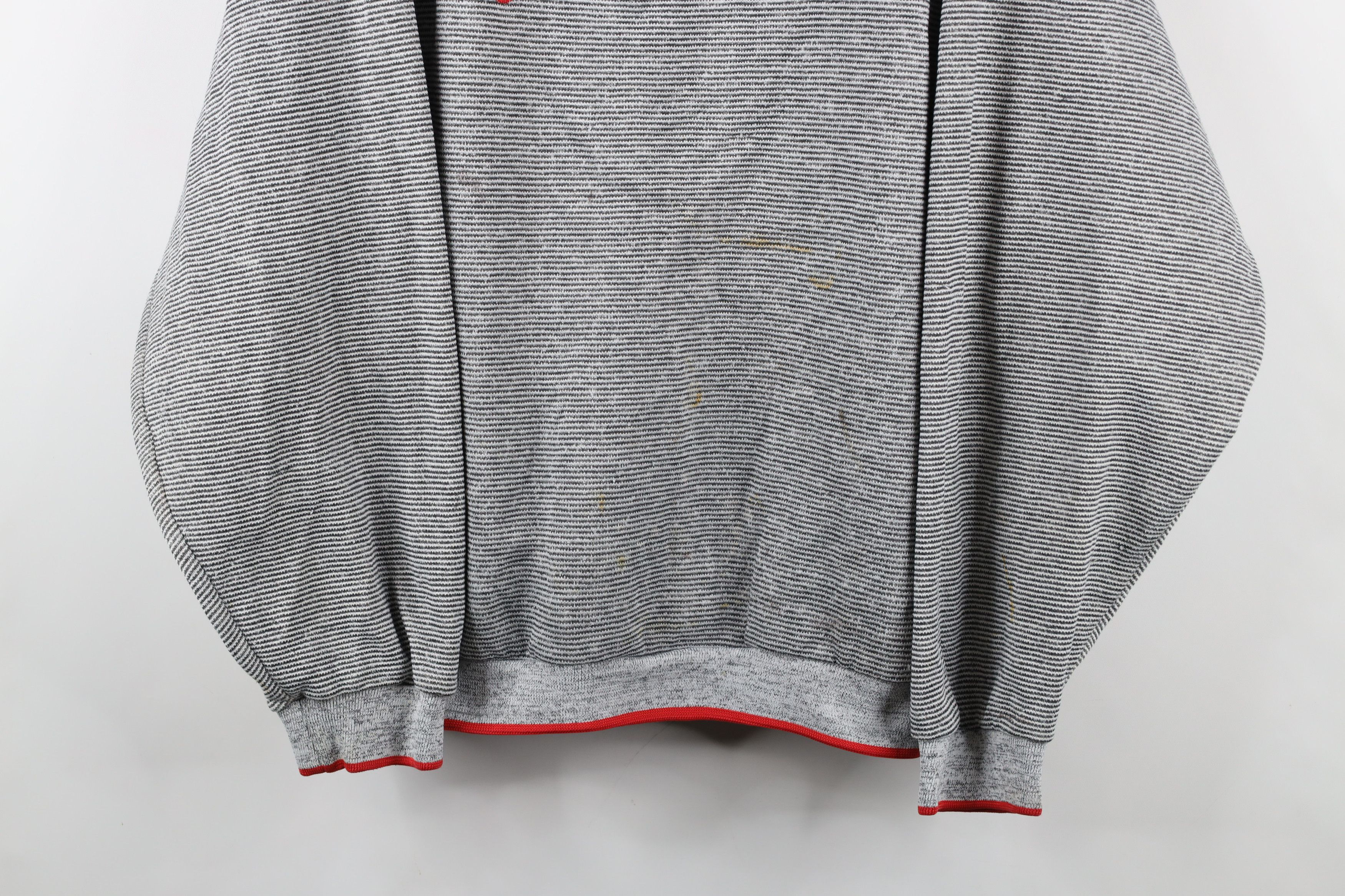 Vintage Vintage 90s Spell Striped Ohio State University Sweatshirt Size US XXL / EU 58 / 5 - 3 Thumbnail