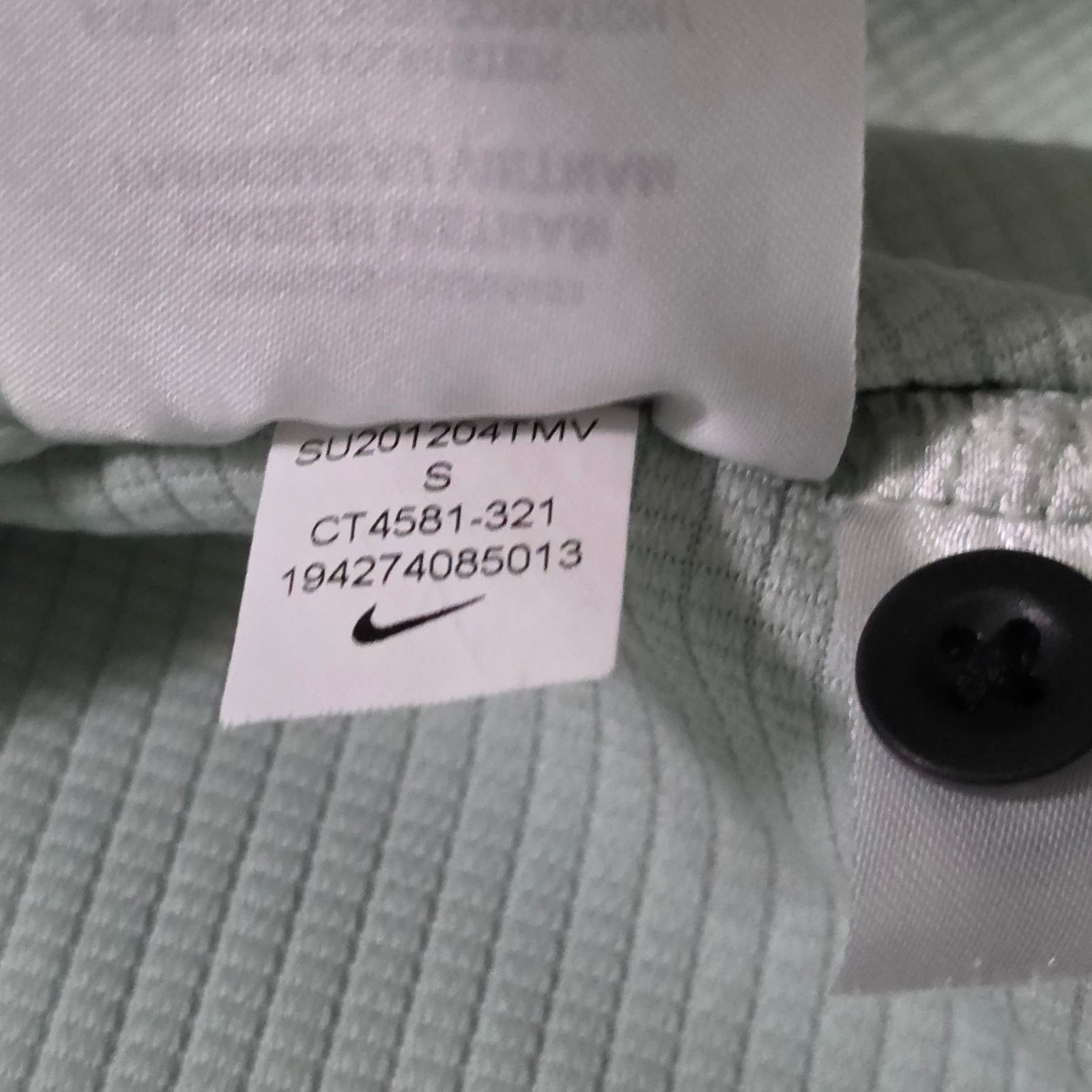 Nike Nike Dri-FIT Golf Polo Men’s S Gray Collared Button Shirt Size US S / EU 44-46 / 1 - 5 Thumbnail