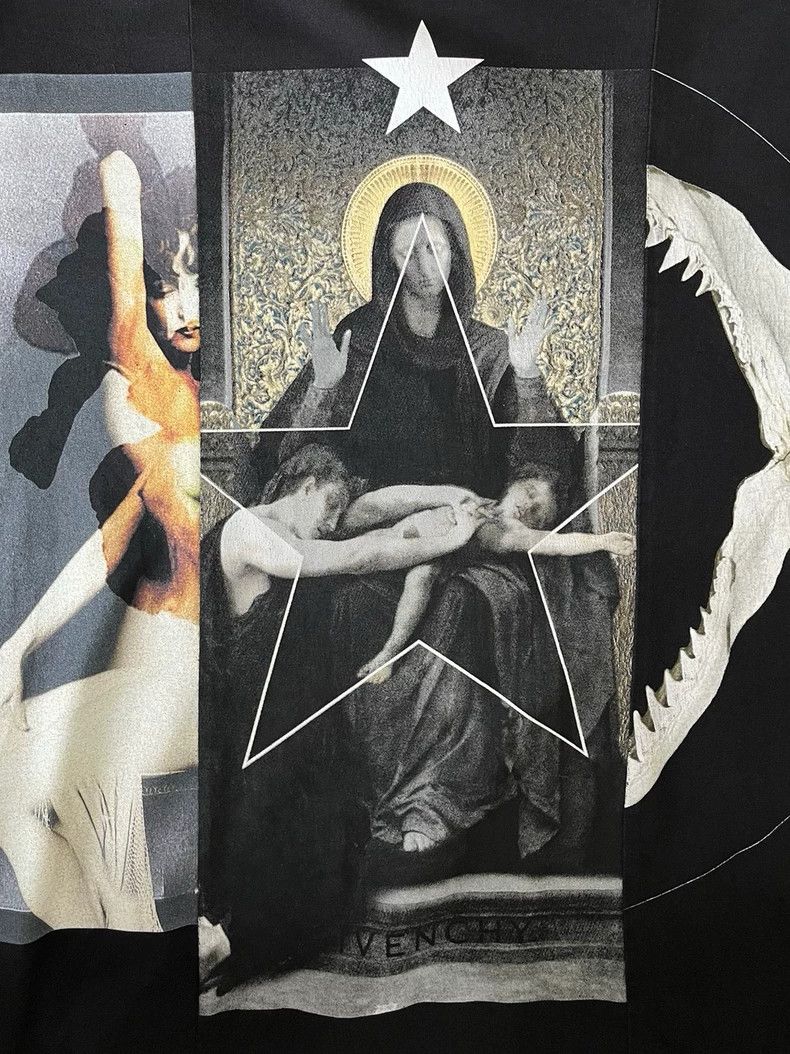 Givenchy Givenchy Virgin Mary short sleeve with cross stitching at Size US XS / EU 42 / 0 - 3 Thumbnail