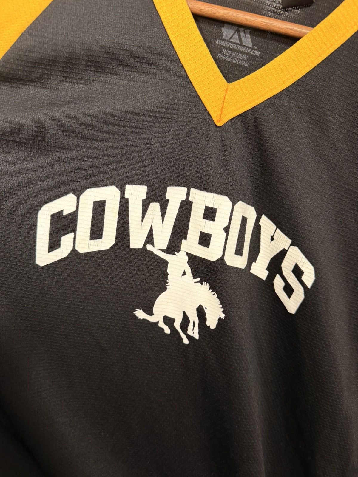 Other Vintage Wyoming Cowboys Western Wear Oversized Jersey Size US XXL / EU 58 / 5 - 7 Thumbnail
