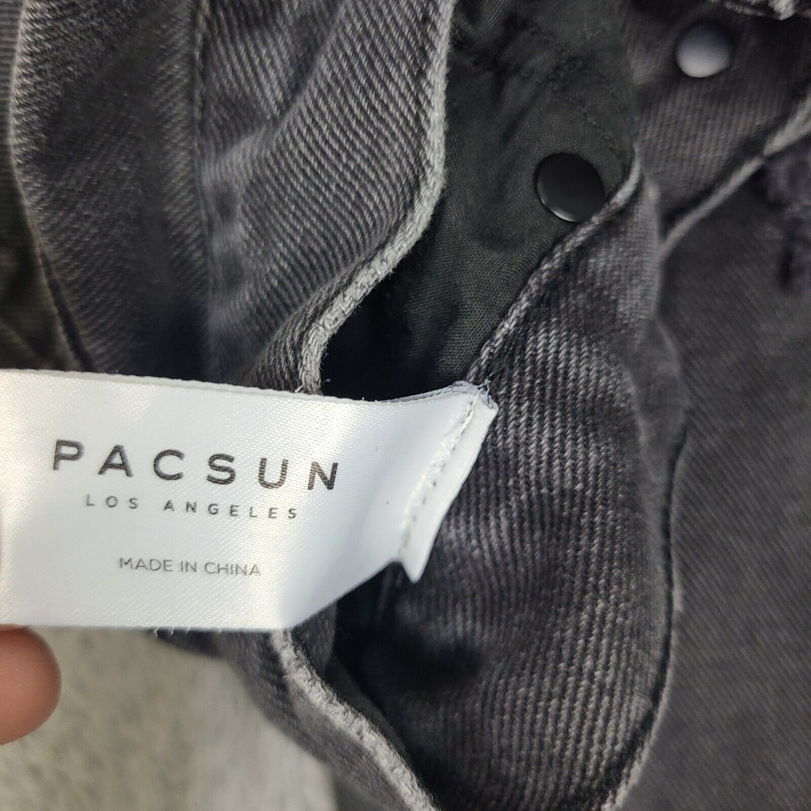 Pacsun Pac Sun Jeans Women Size 26x26 Black Straight Distressed Hig Size 26" / US 2 / IT 38 - 5 Thumbnail