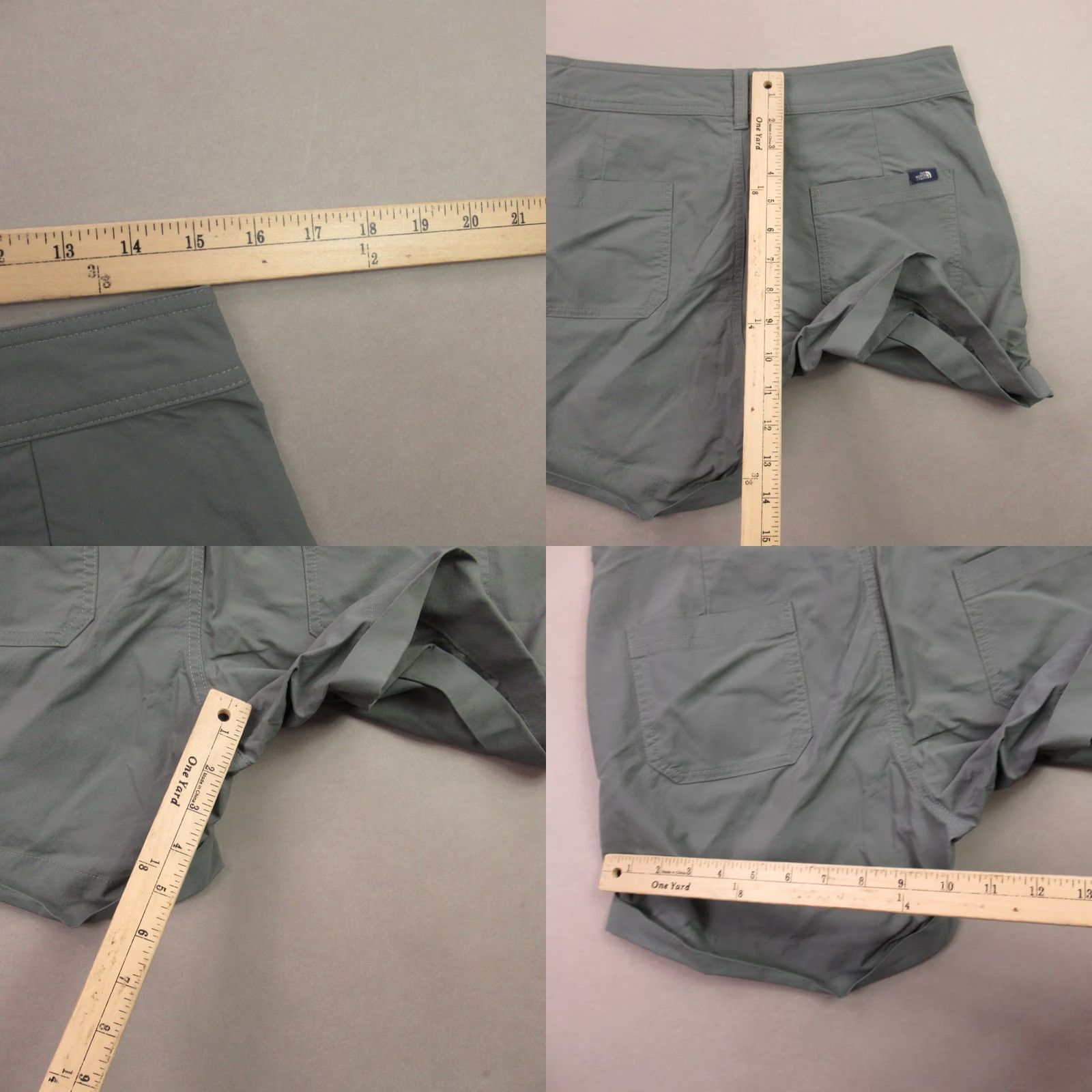 The North Face North Face Womens Shorts 8 Gray Chino Lightweight Pockets Size 30" / US 8 / IT 44 - 8 Thumbnail