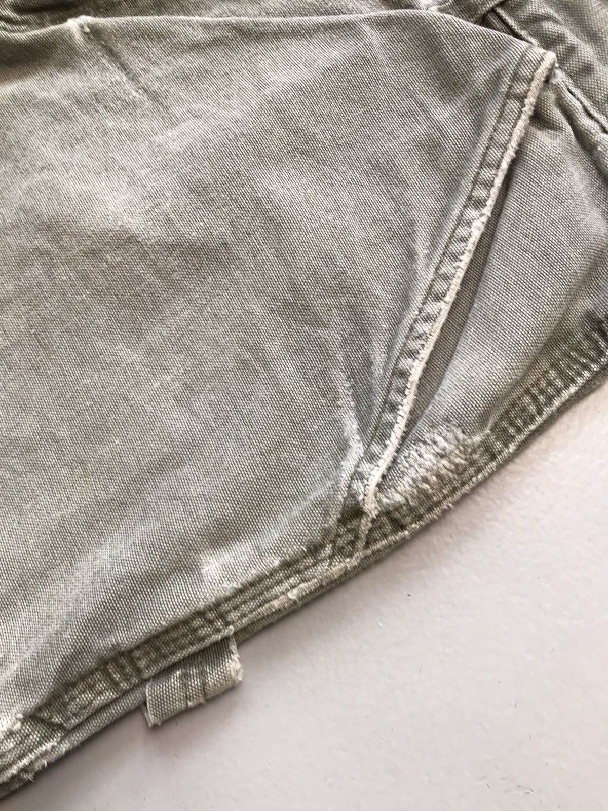 Carhartt Vintage carhartt b11 moss carpenter denim Size US 34 / EU 50 - 5 Thumbnail